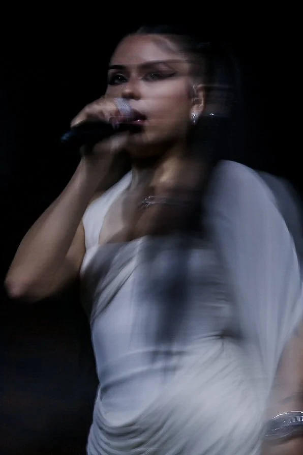  Gates raps the brutally honest track, “Thinking of You.” 