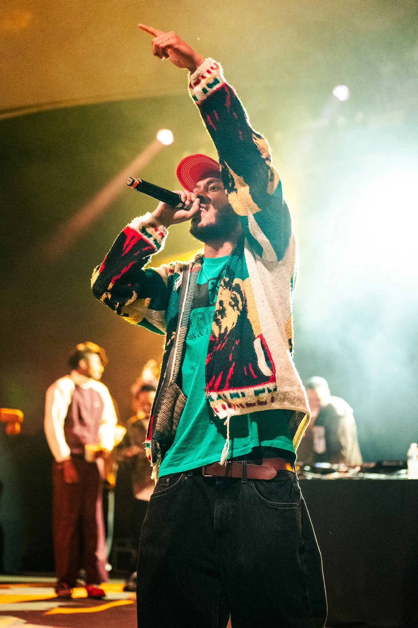  Cletus Strap performs “Blick Man” with his nonchalant flow and delivery. 