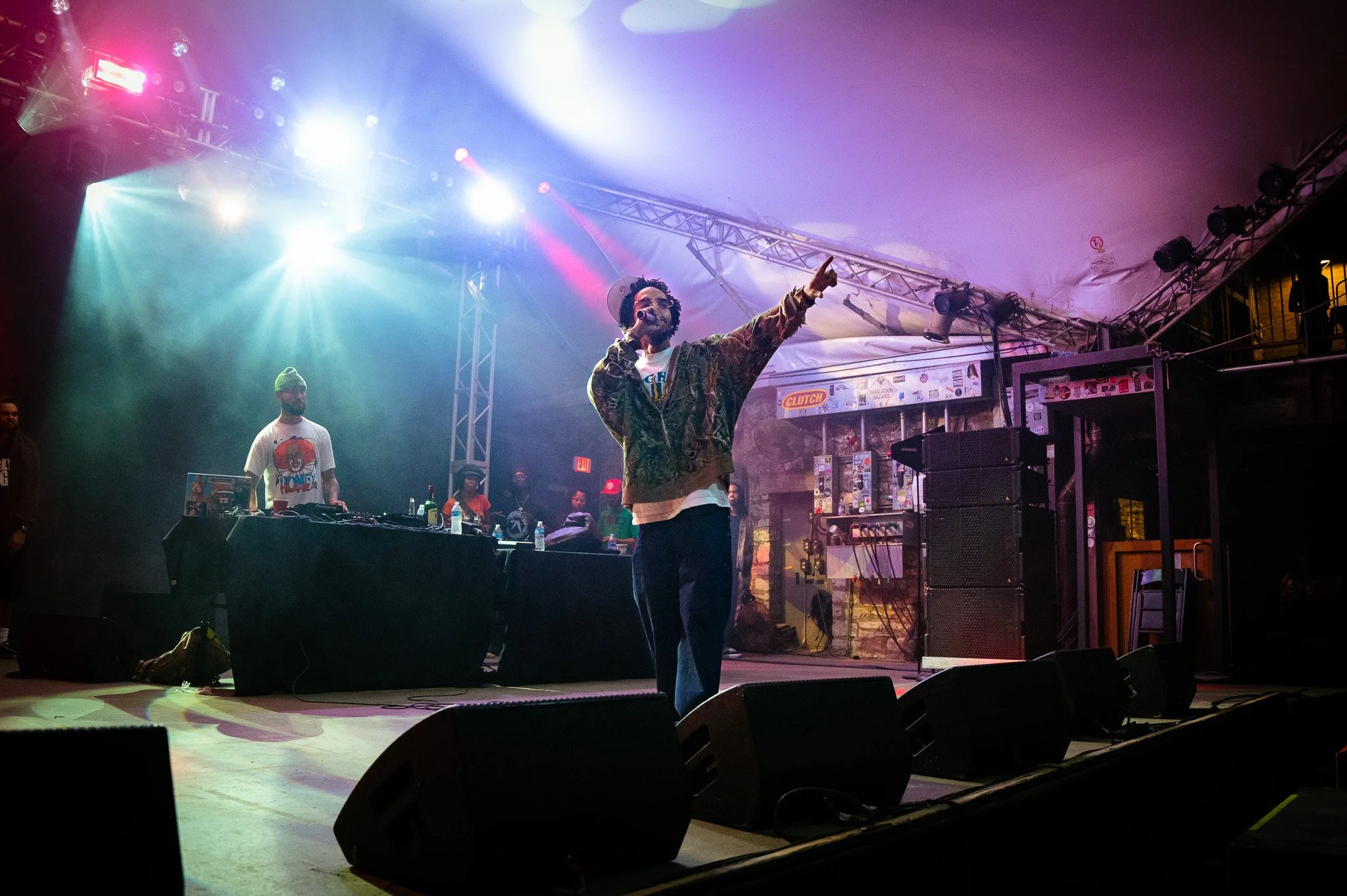  Performing songs off of his newest release,  Live Laugh Love , Earl Sweatshirt showcases his creative wordplay and production. 