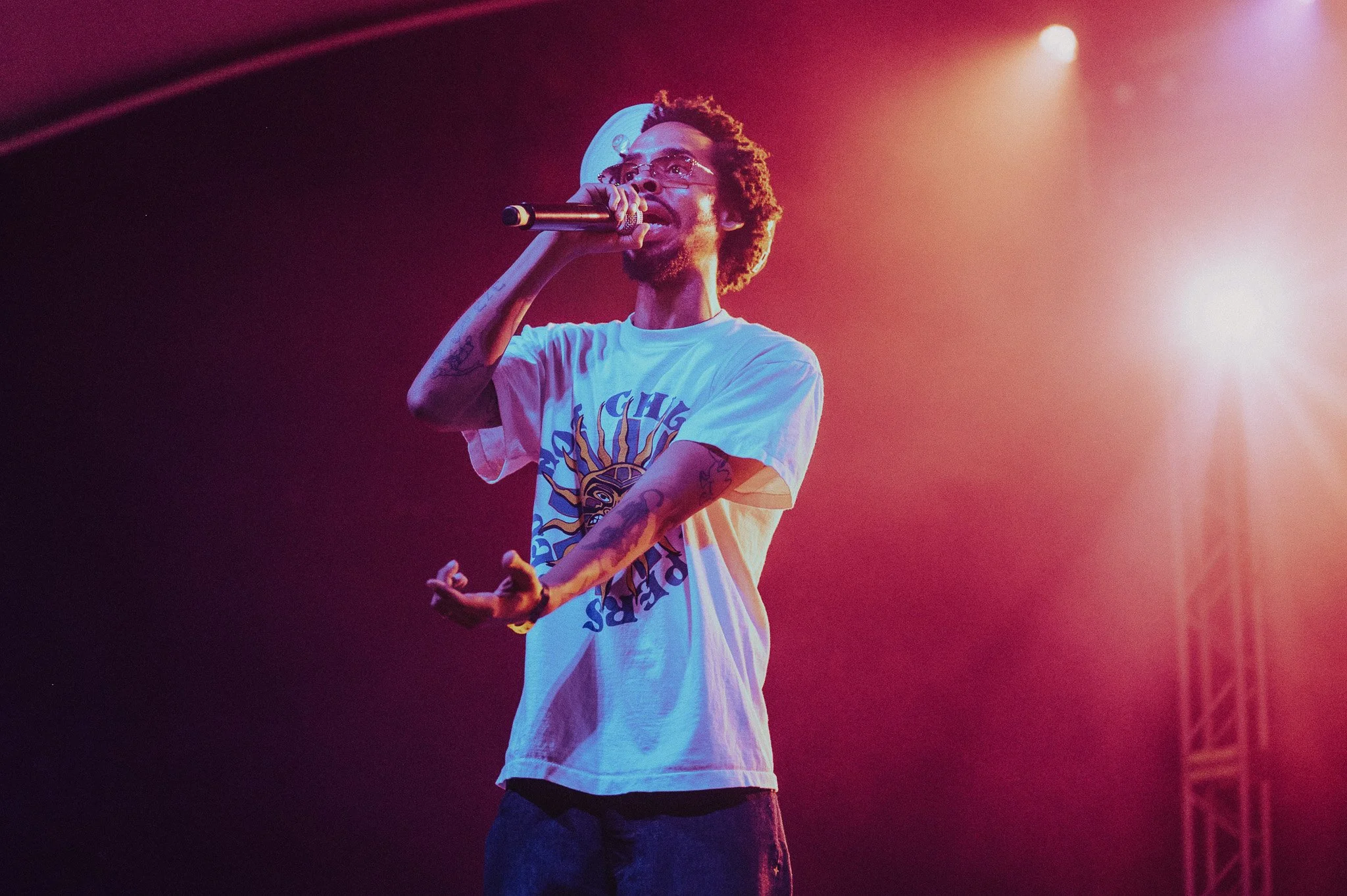  Performing songs off of his newest release,  Live Laugh Love , Earl Sweatshirt showcases his creative wordplay and production. 
