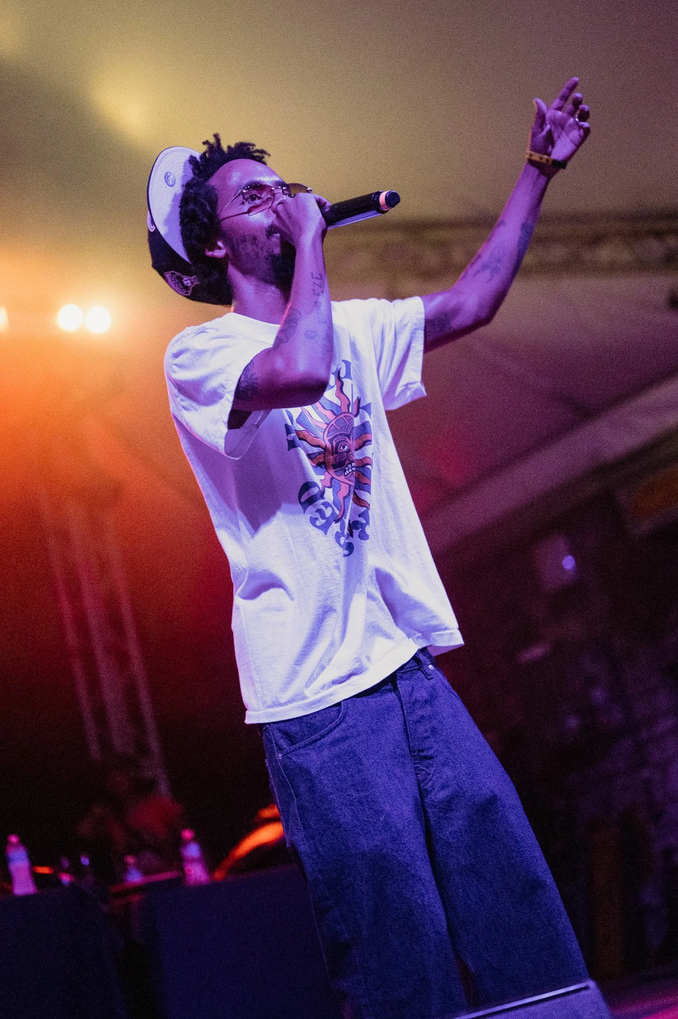 Earl Sweatshirt raps over the abstract beats of “INFATUATION.”    