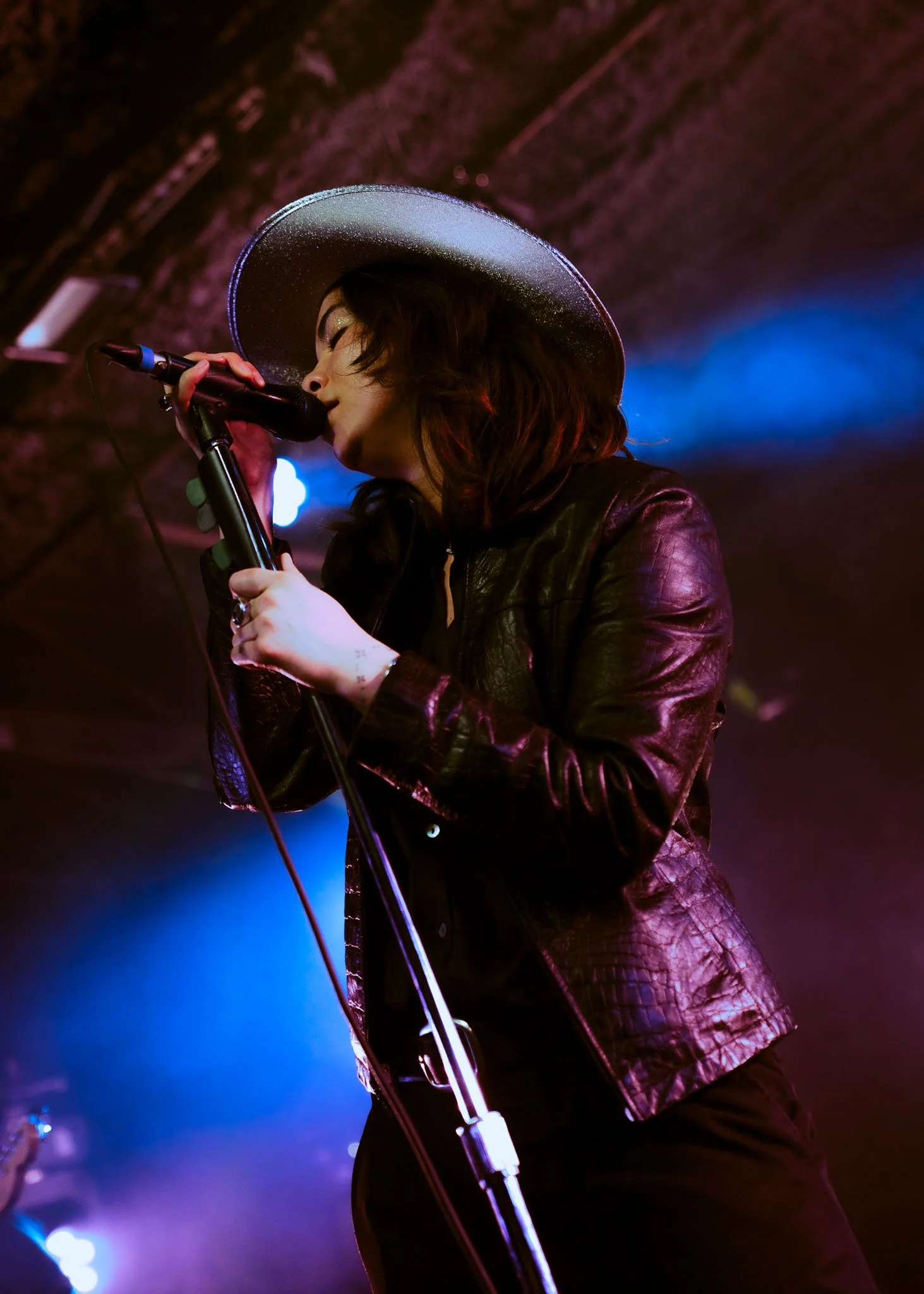  During “Gold Star Baby,” Ramirez rocks a shiny cowboy hat. 