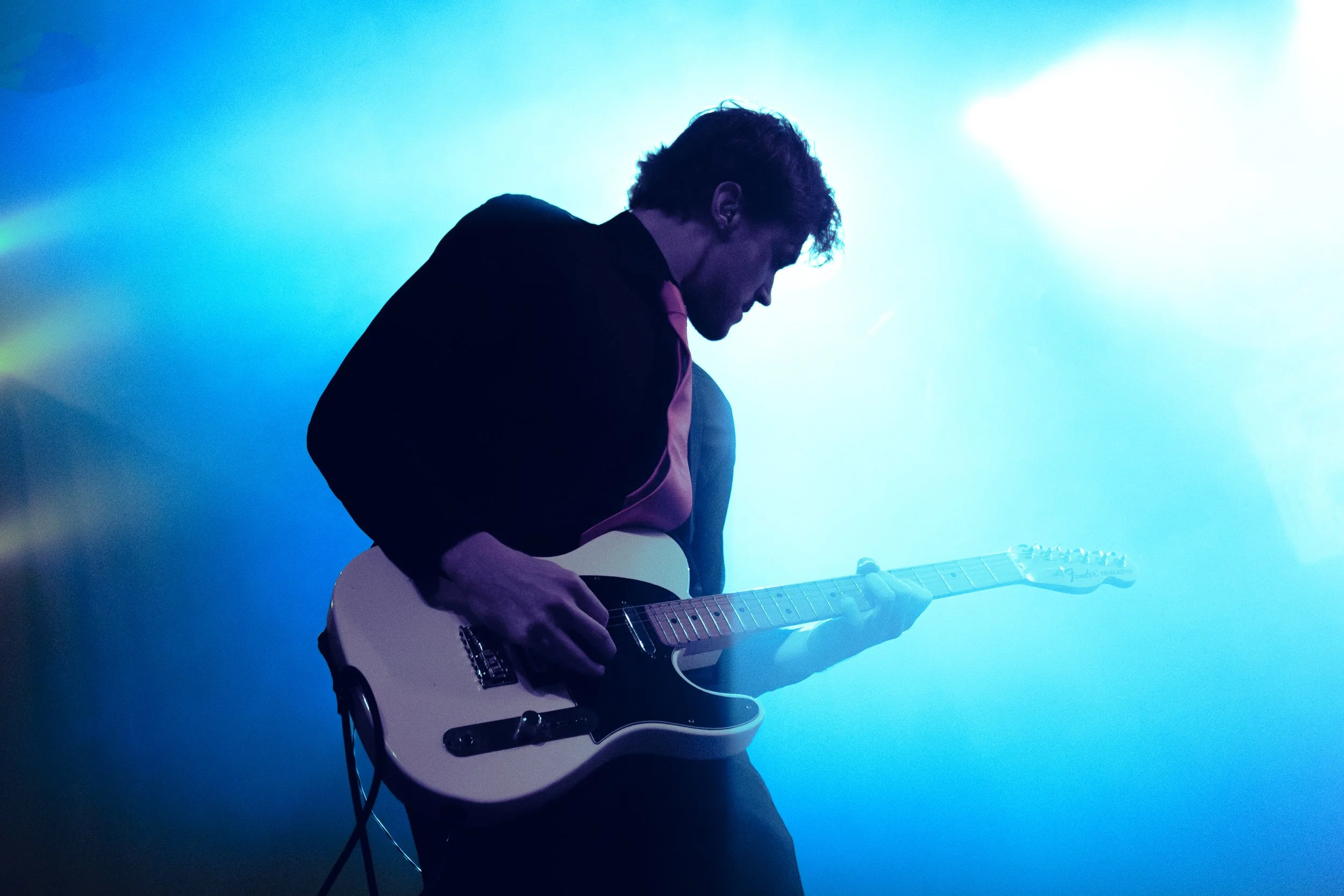  Guitarist David Kemmerer rocks out during Y’all Out Boy’s opening song “Dear Maria, Count Me In” by All Time Low. 