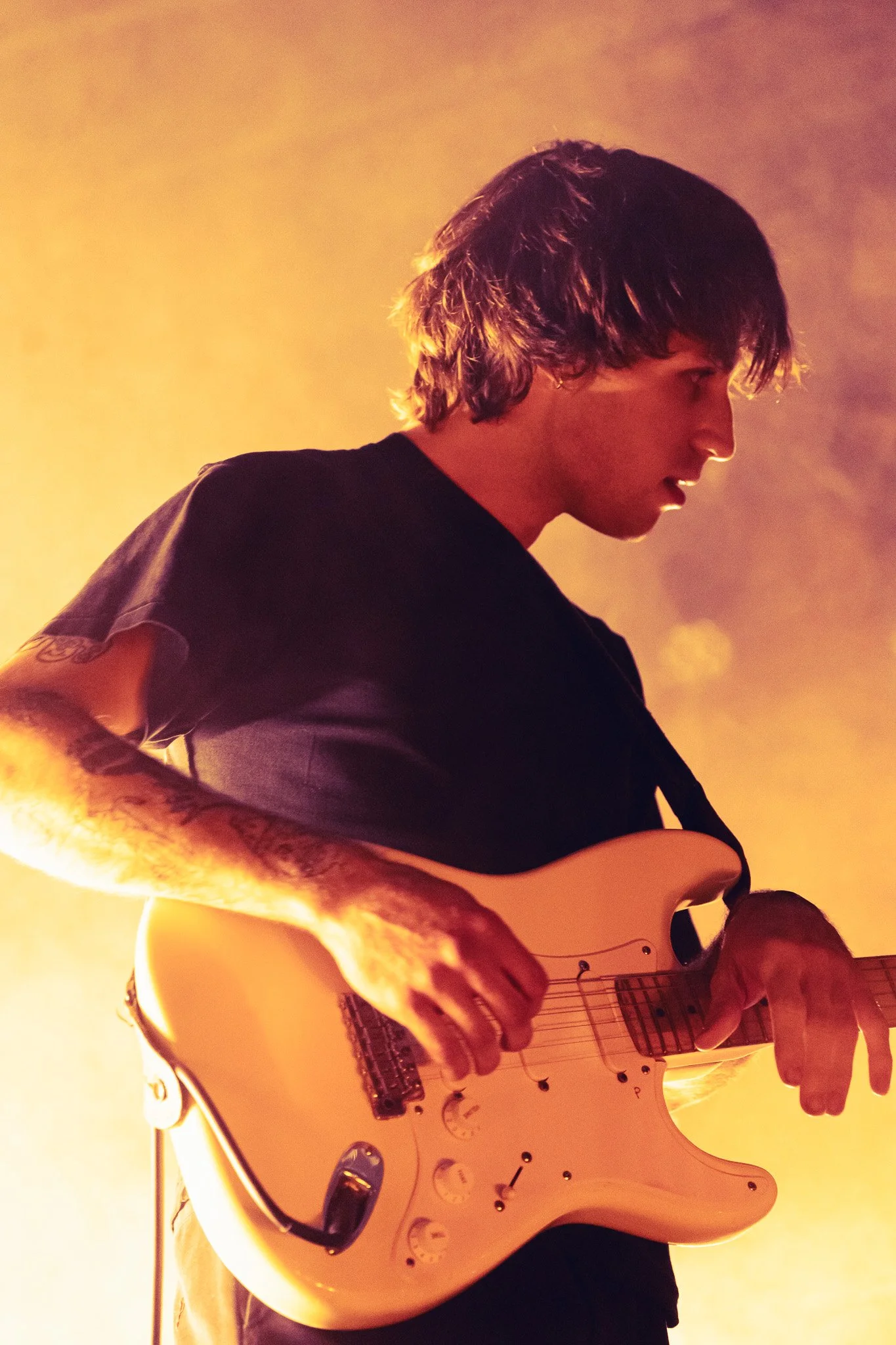  McPoland brings out a tambourine for “I Need.” 