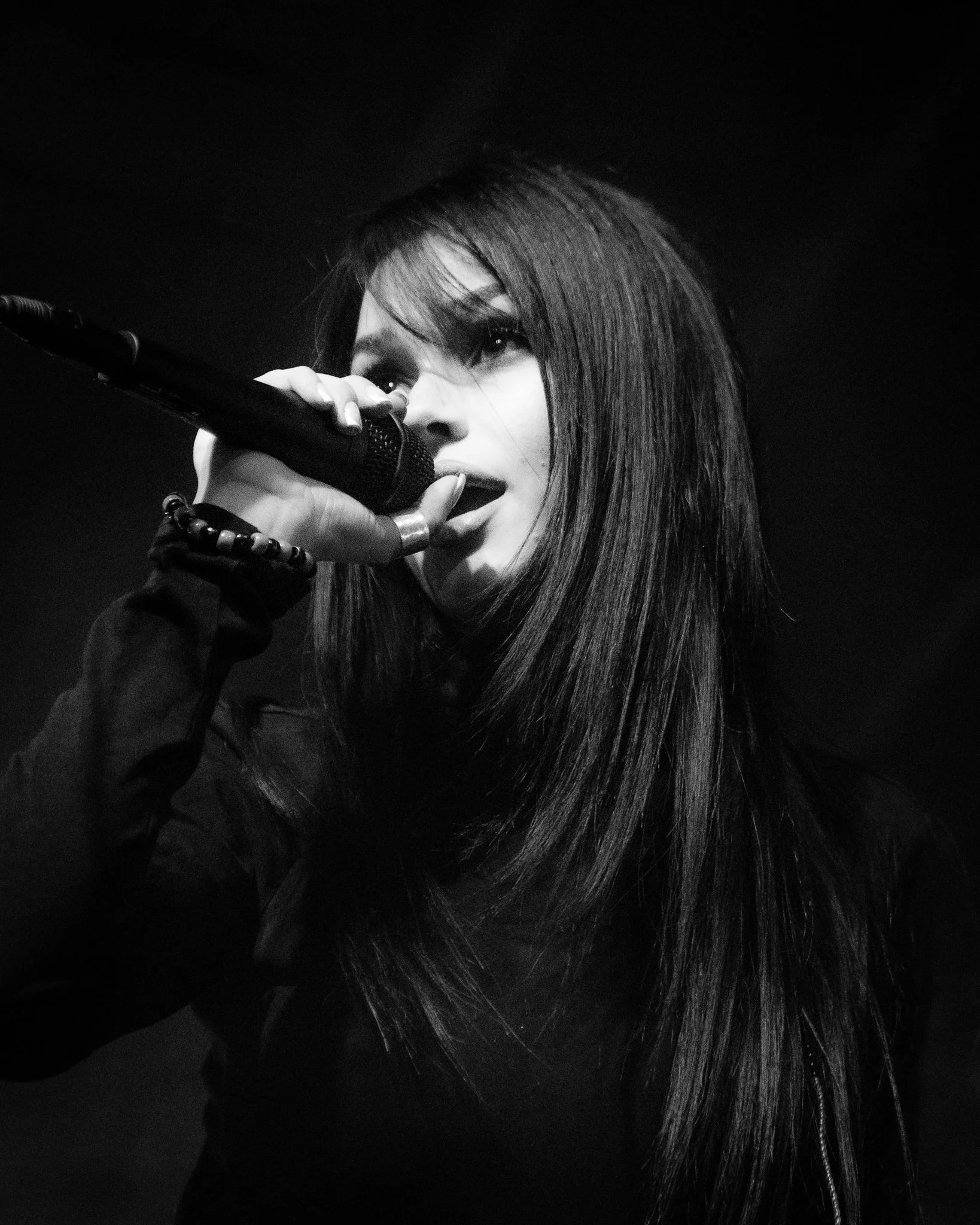  Lindemann passionately sings the lyrics of “spine:” “You’re never gonna get it right / It’s the same thing every time.” 