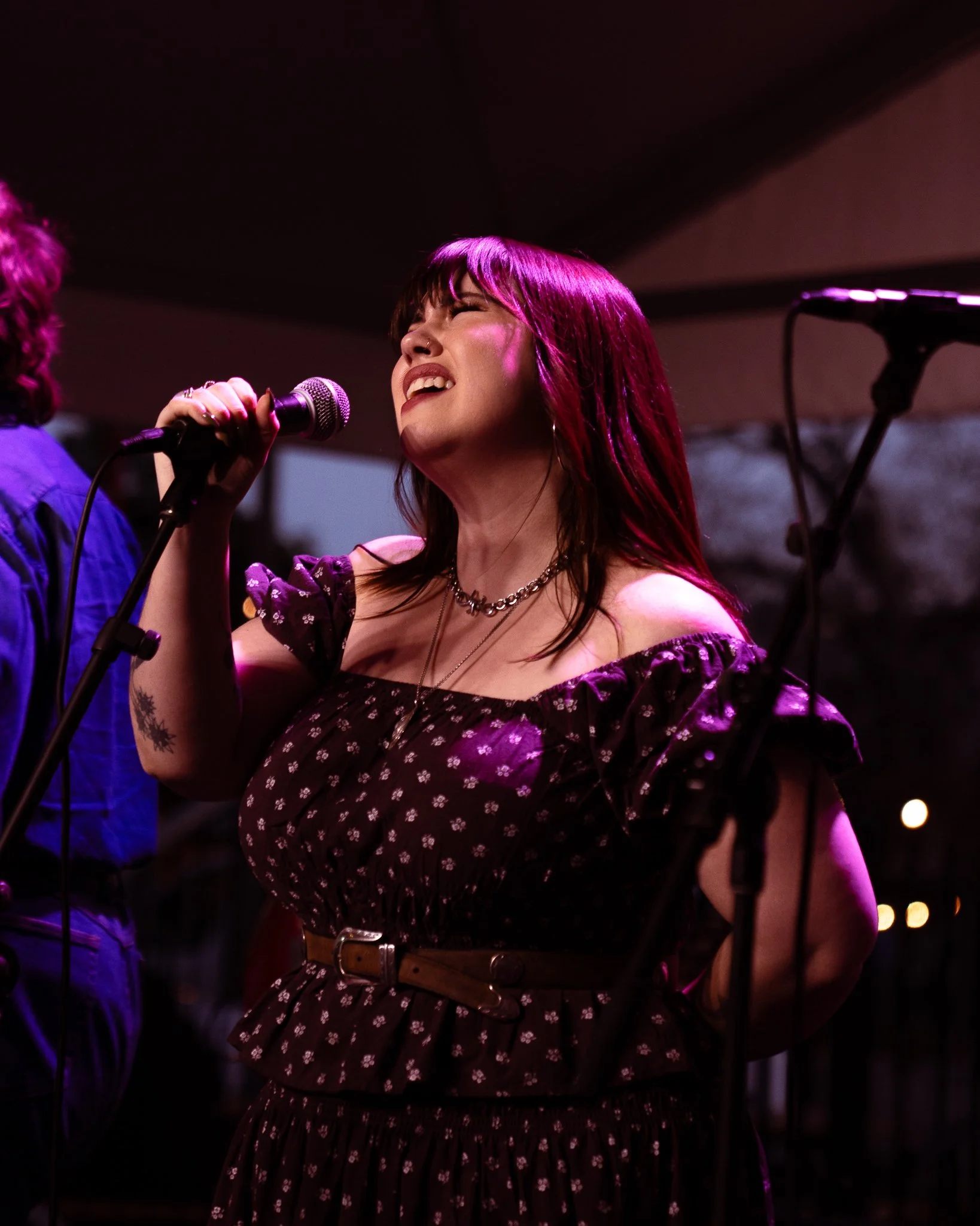  Next of Kin, an Austin-based alt-country trio, performs a stripped down set at SXSW’s “Made In Austin” showcase at Zilker Brewing Company. 