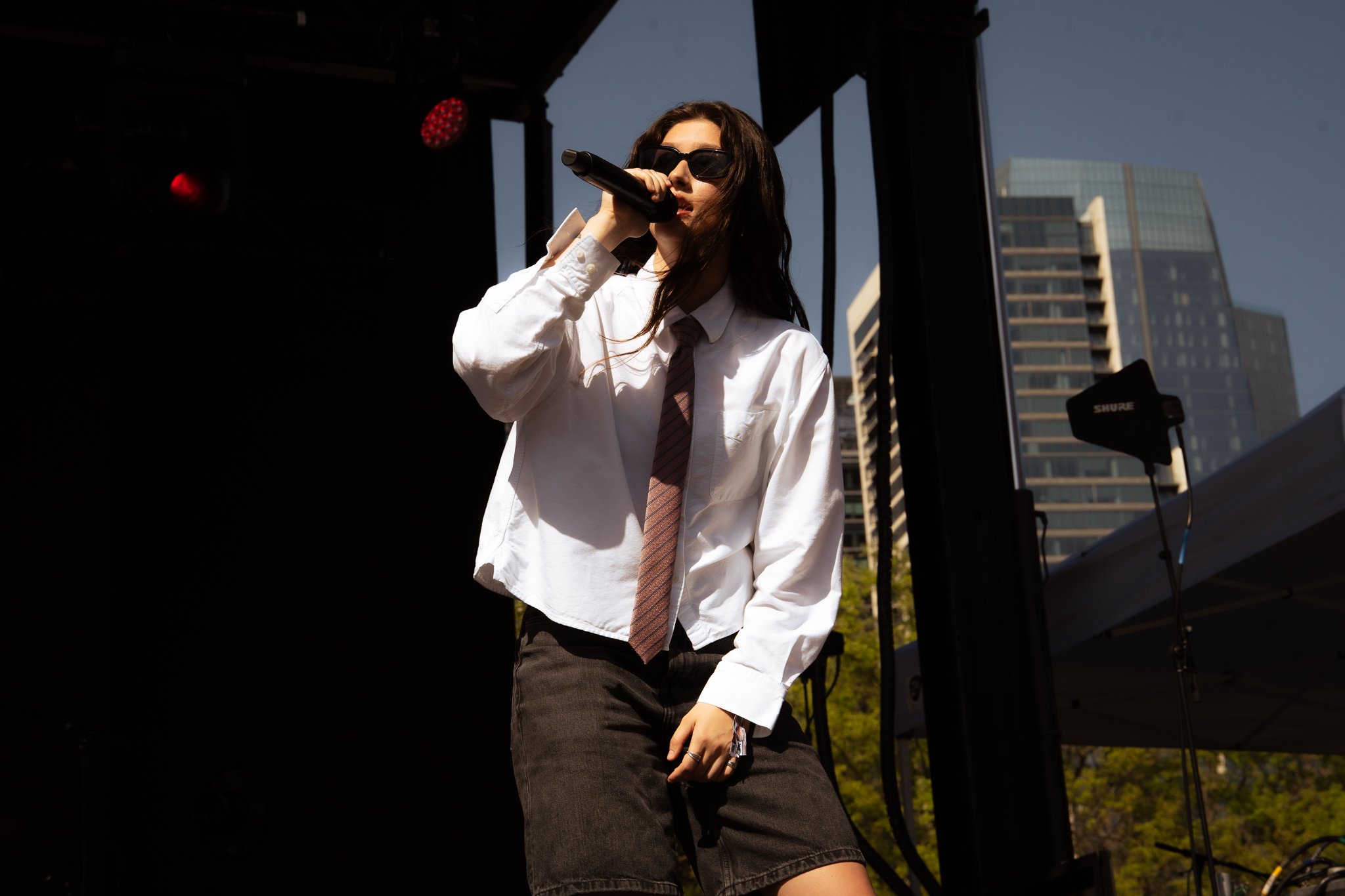  Canadian singer-songwriter Jade LeMac performs songs from her most recent album  Confessions . 