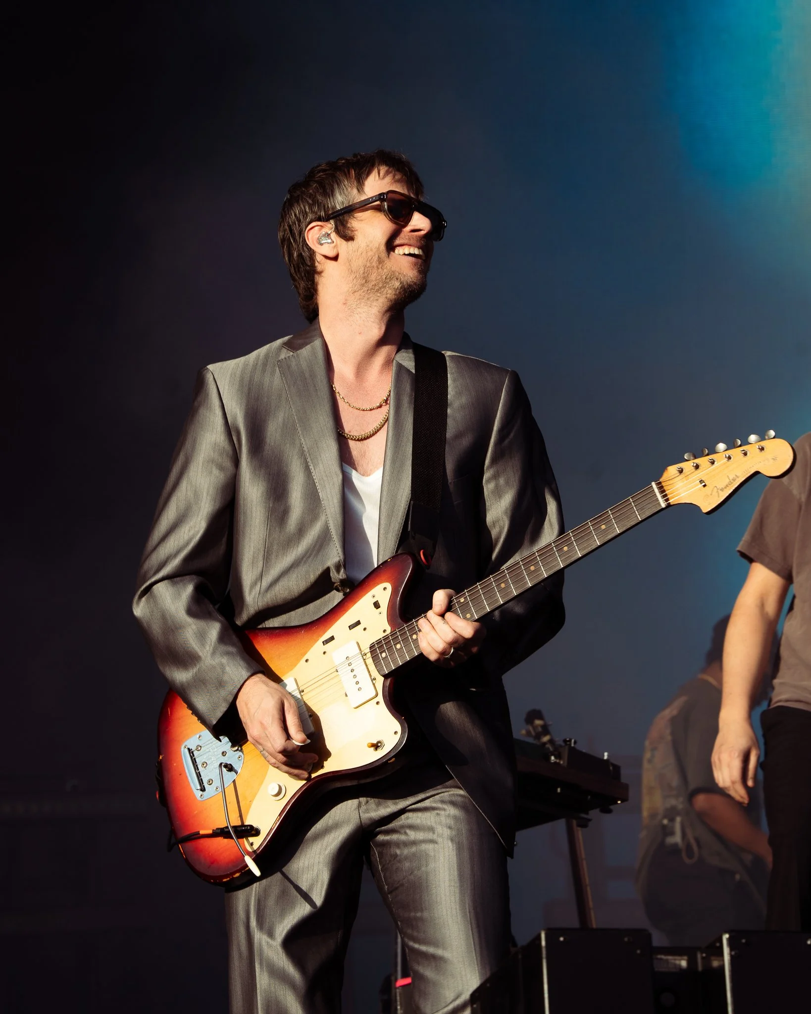  American indie-pop band Foster The People perform a lively set at the Coca-Cola Sips &amp; Sounds Music Festival. 