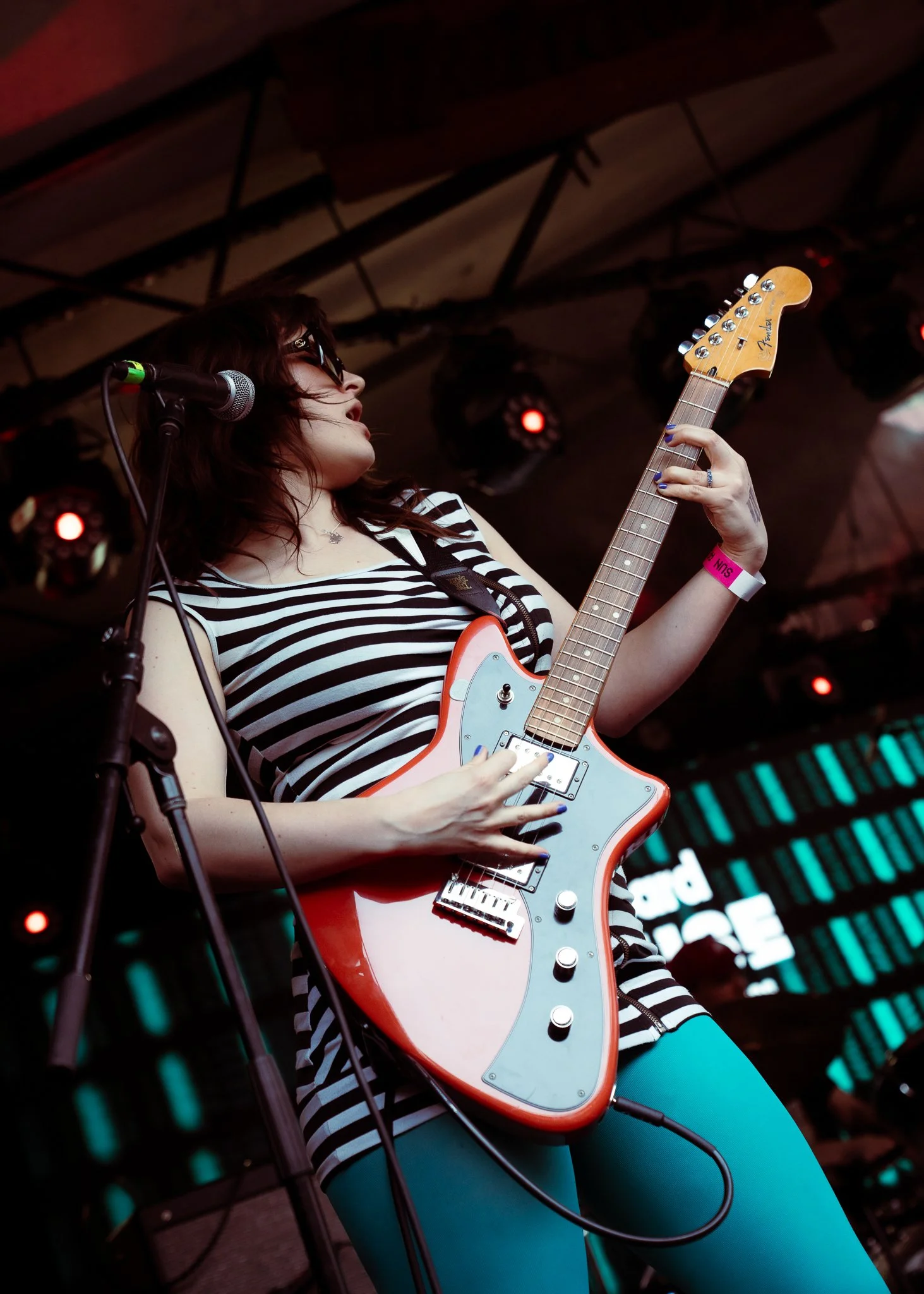  Pop rock band Panic Shack gives a dynamic performance at Billboard House’s showcase at Mohawk Austin. 
