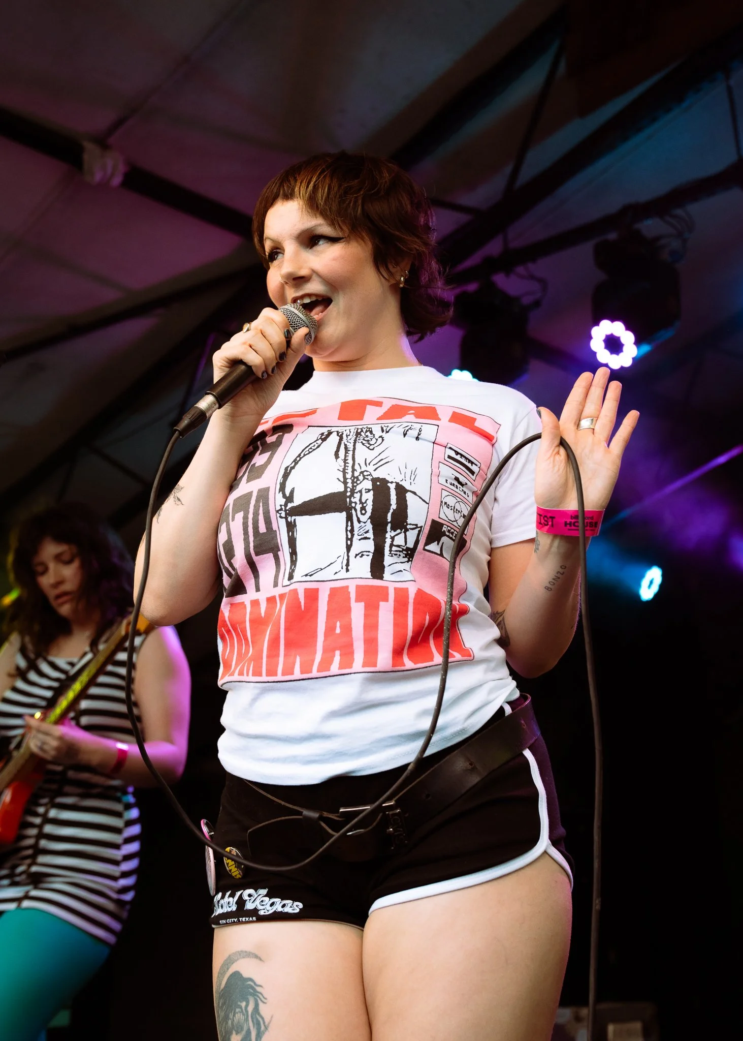  Pop rock band Panic Shack gives a dynamic performance at Billboard House’s showcase at Mohawk Austin. 