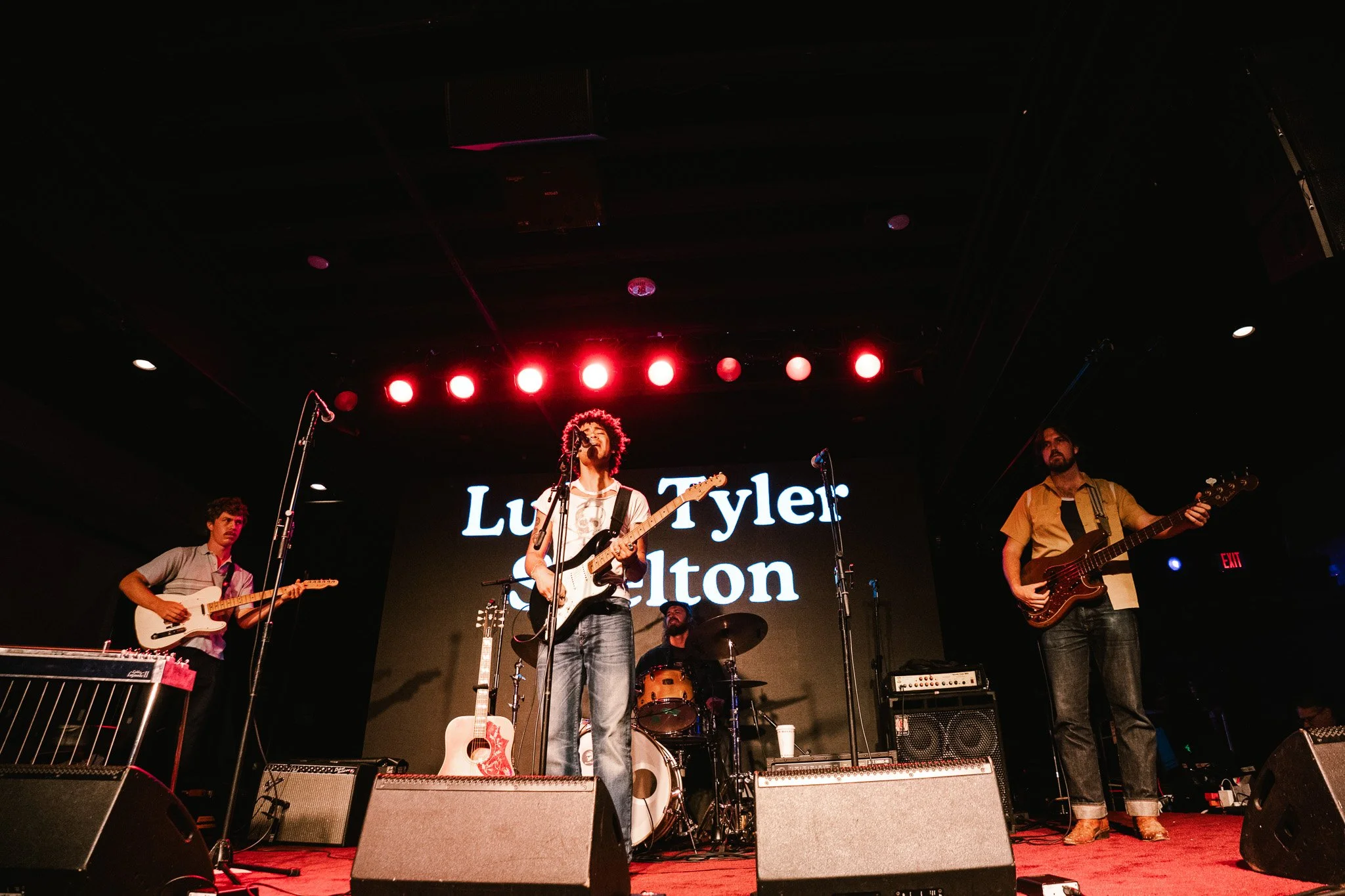  Luke Tyler Shelton brings a bluesy rock-n-roll sound to Antone's Nightclub for the Open Management showcase. 
