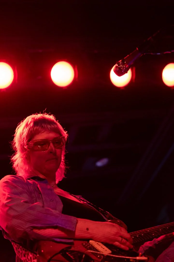  Cooper plays the upbeat “Boy Toy” with sunglasses on.&nbsp; 