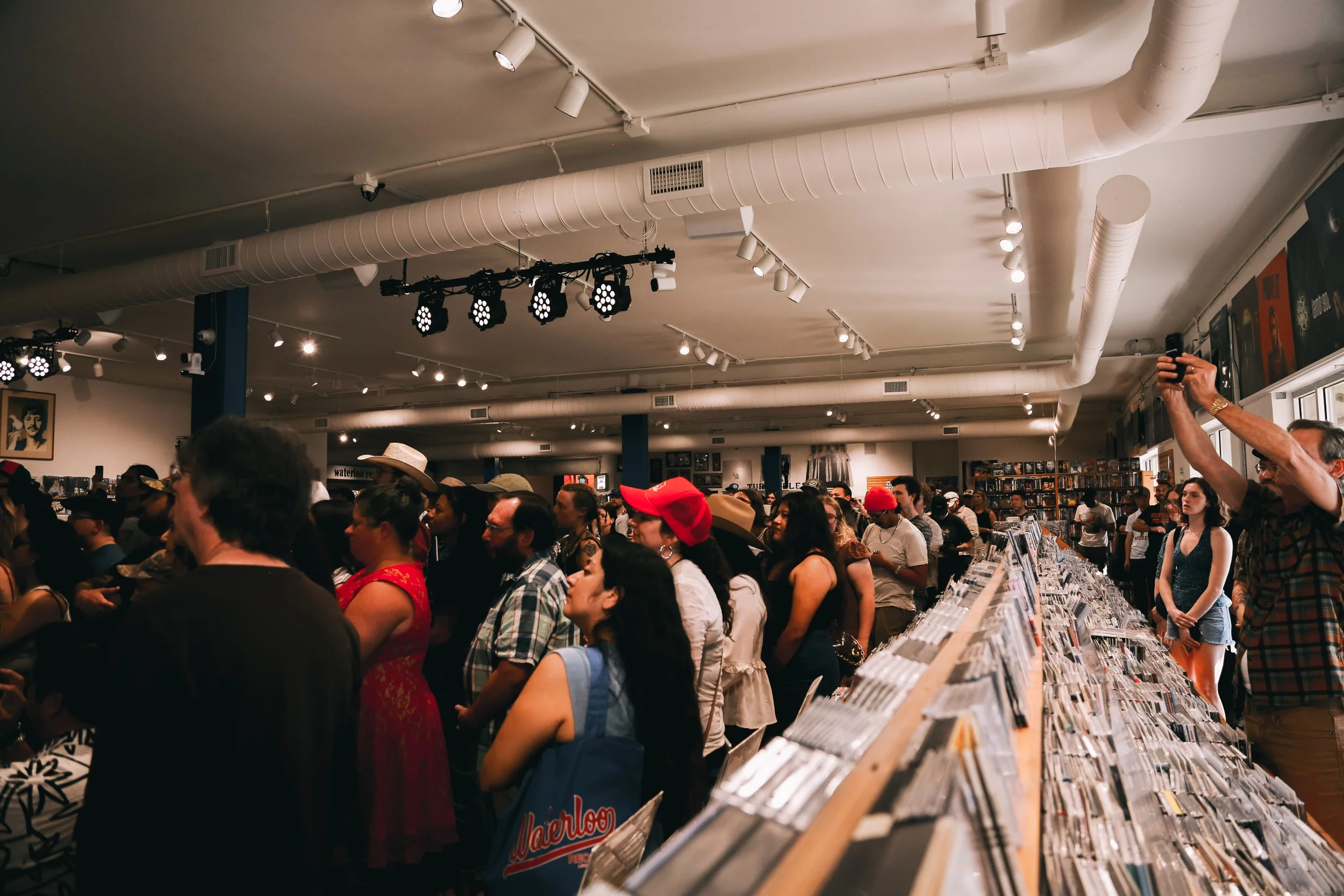  The crowd stares in awe as Crockett performs the personal track “Fastest Gun Alive” from his newest record,  Age of the Ram . 