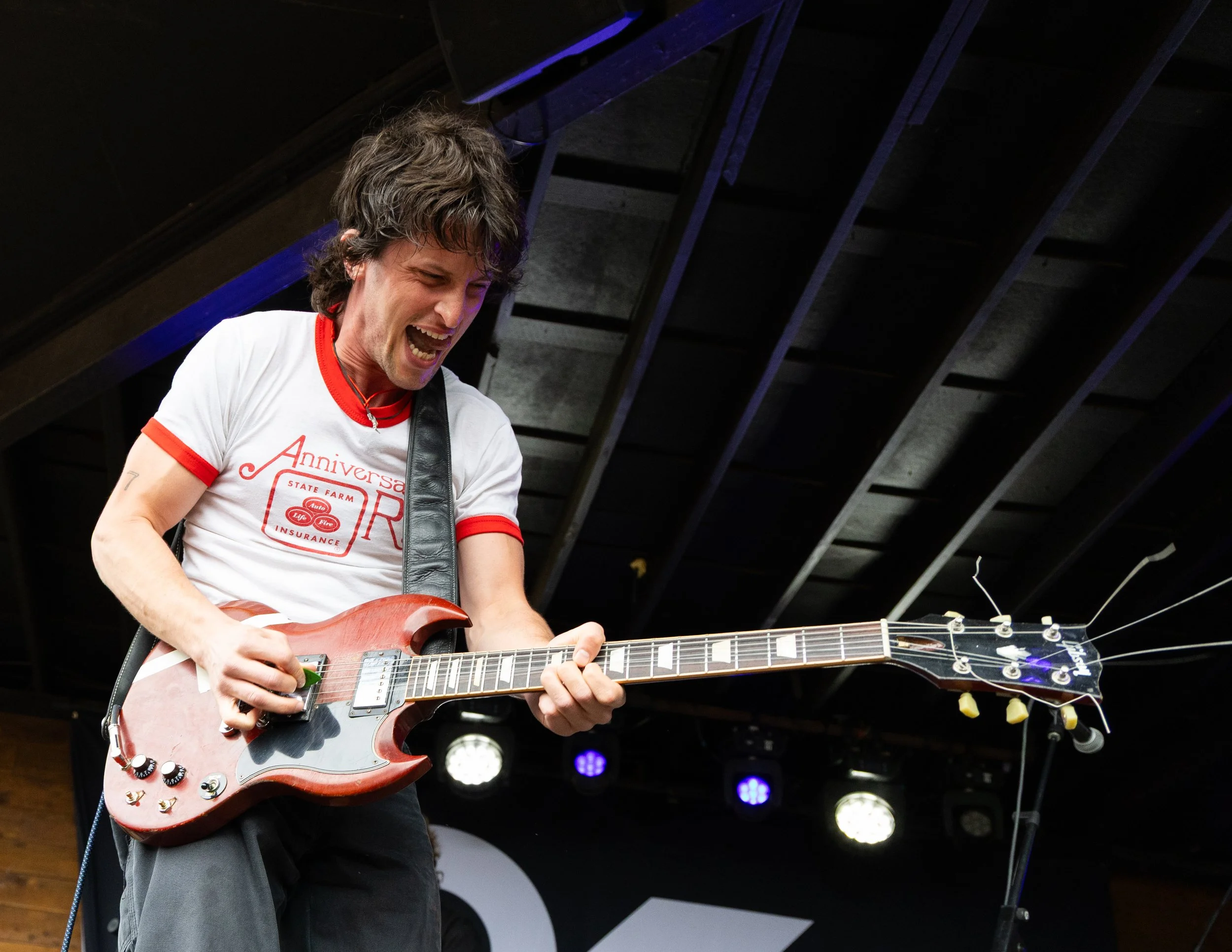  Vocalist Jackson Hamm rocks out to “Baby I Know You Well” from the band’s upcoming album  Why The Lights Flicker . 