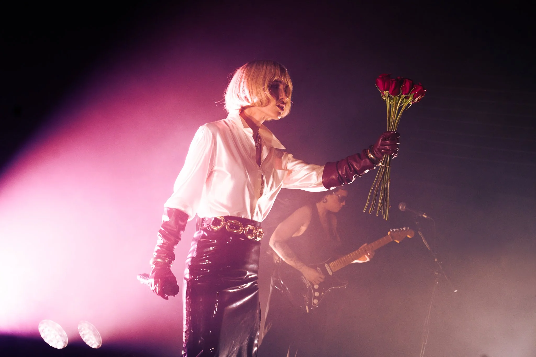  Goldie Boutilier begins her set with an ethereal performance of “At the End of the War.” 