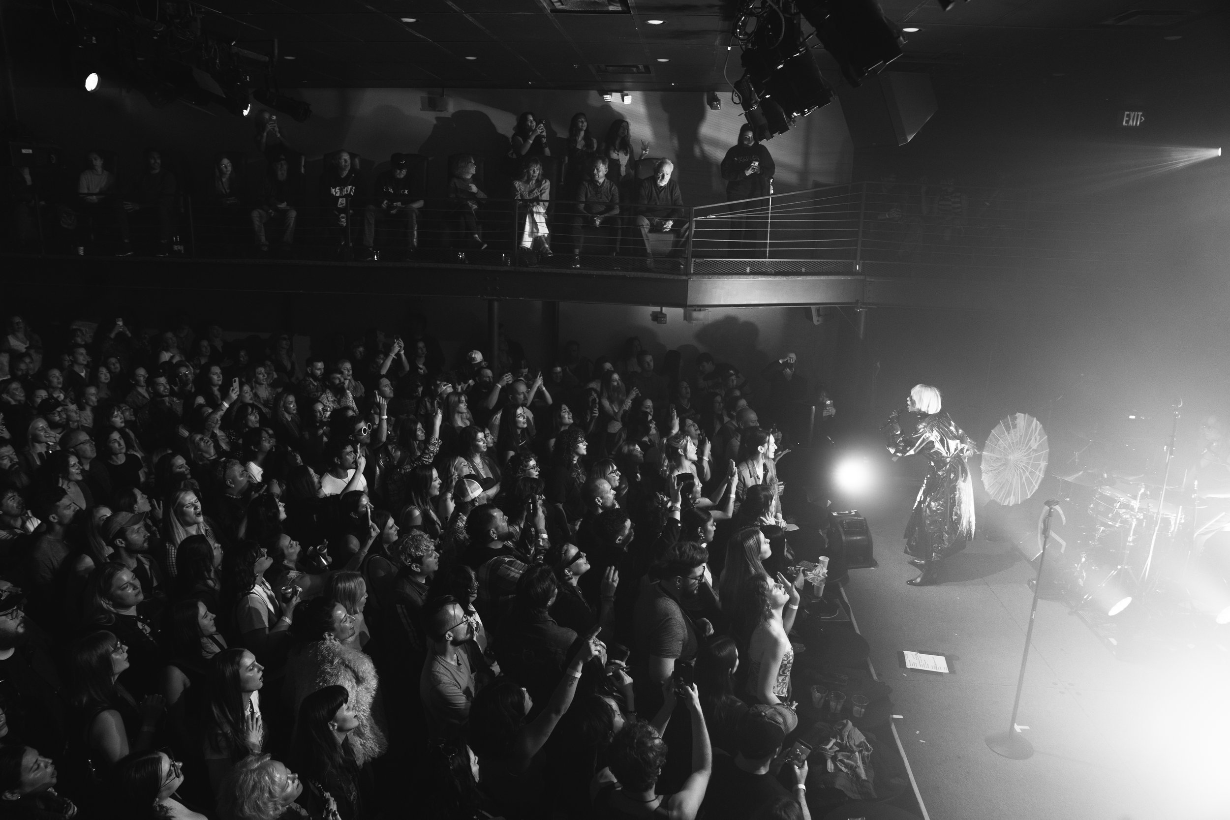  Boutilier charms the crowd as she performs songs off her most recent album  Goldie Boutilier Presents… Goldie Montana . 