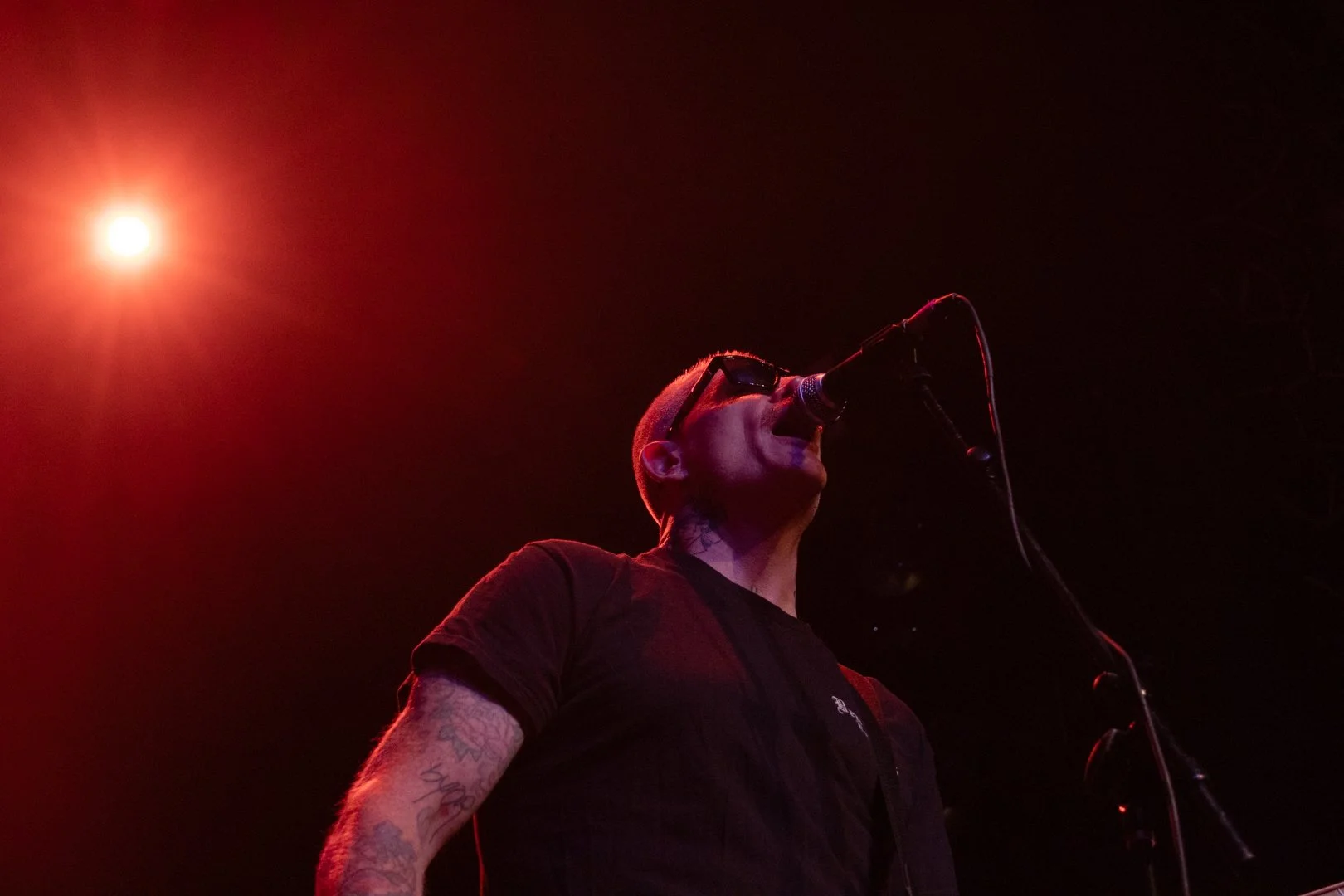  Collins sings high-energy song “Open Road Song” off their 1998 self-titled debut album  Eve 6 . 