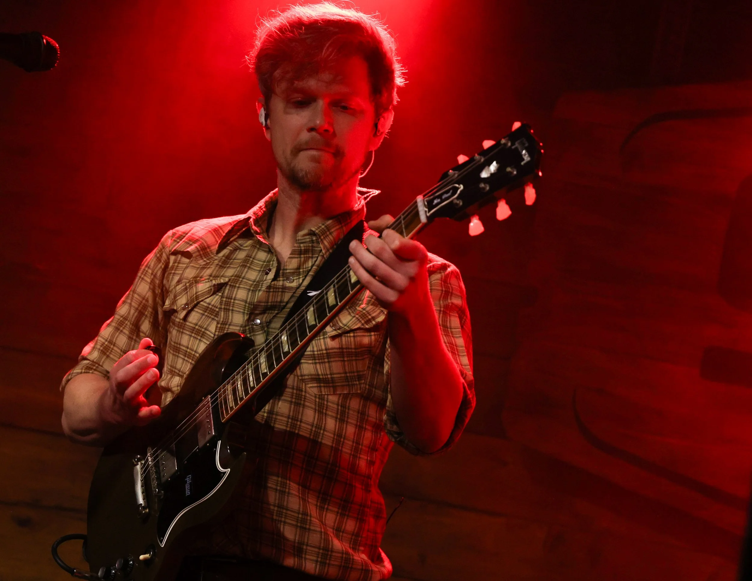  Guitarist Alec Bolton plays the intro to the title track “Werewolf.” 