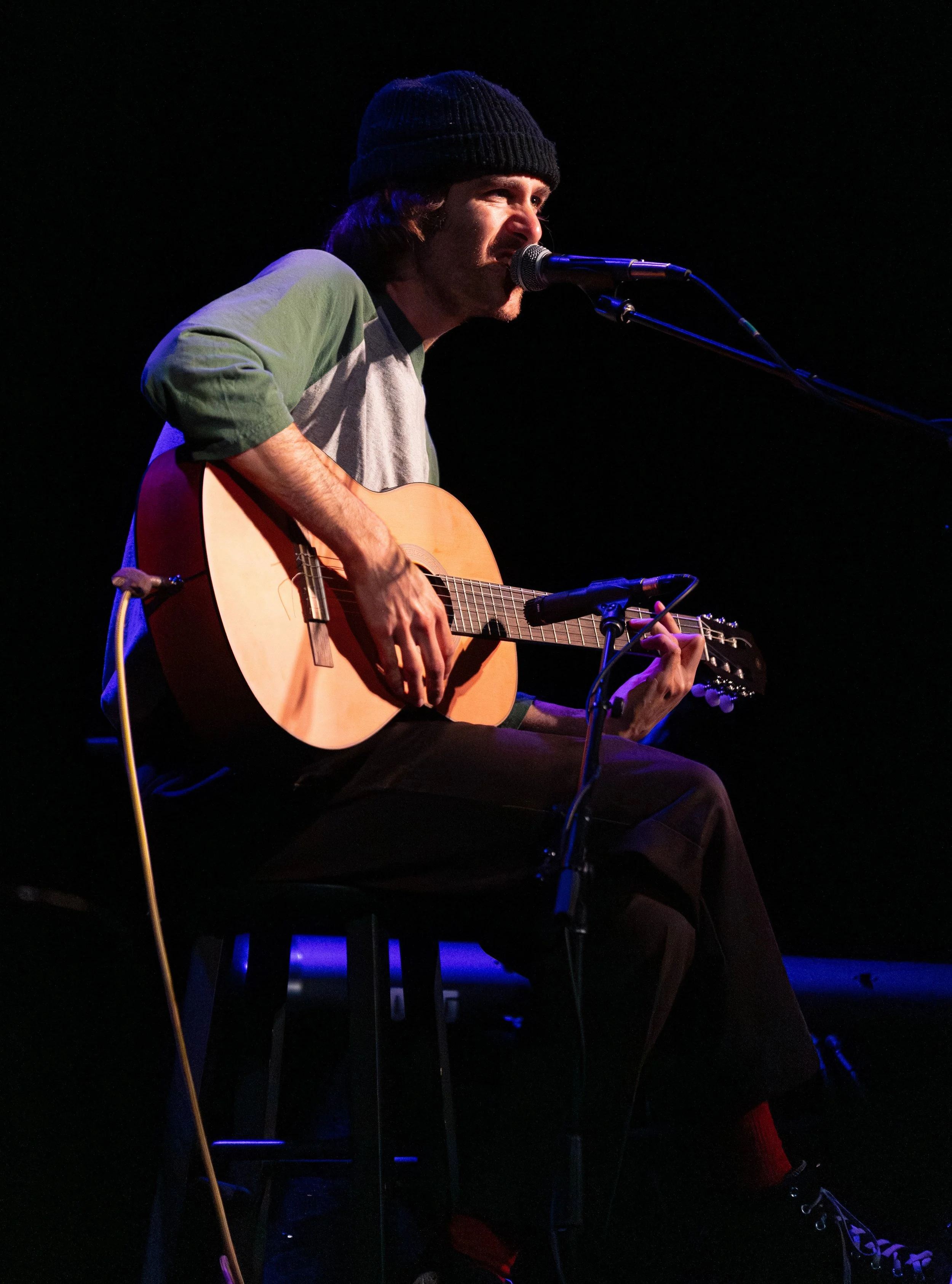  Multi-instrumentalist John Andrews opens the night with “River of Doubt” off his 2021 album  Cookbook.  