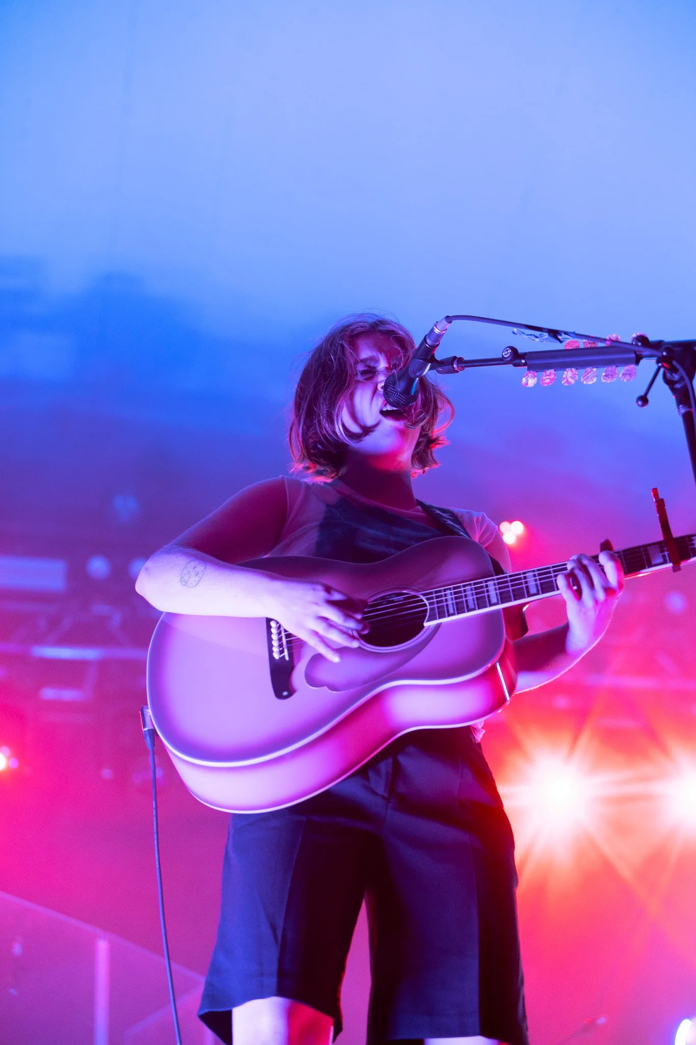  Jordan belts and shreds the guitar while performing “My Maker” from her new album  Ricochet . 