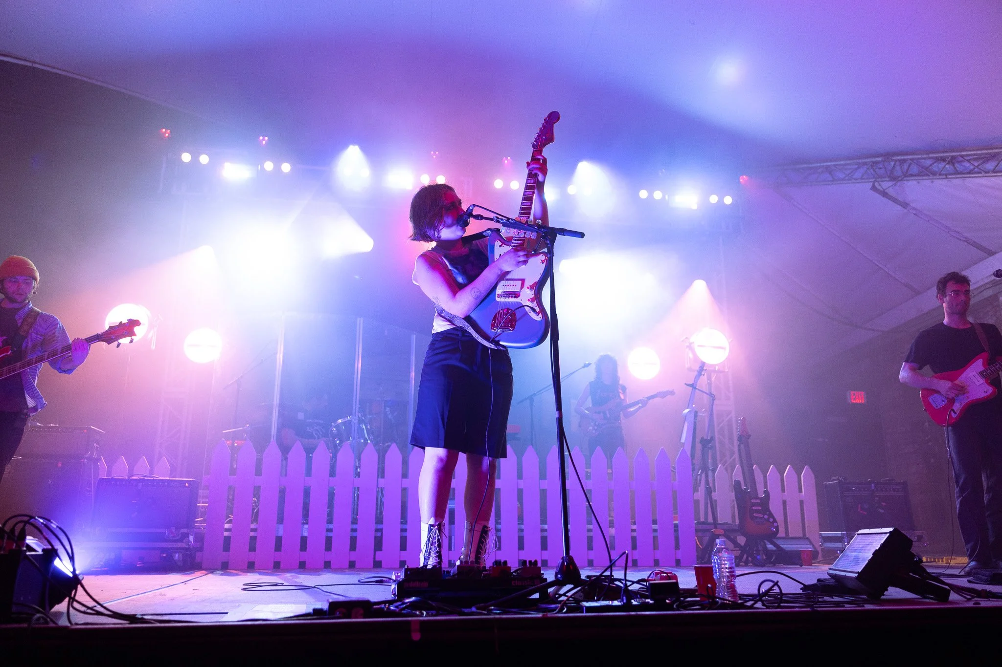  Jordan belts and shreds the guitar while performing “My Maker” from her new album  Ricochet . 