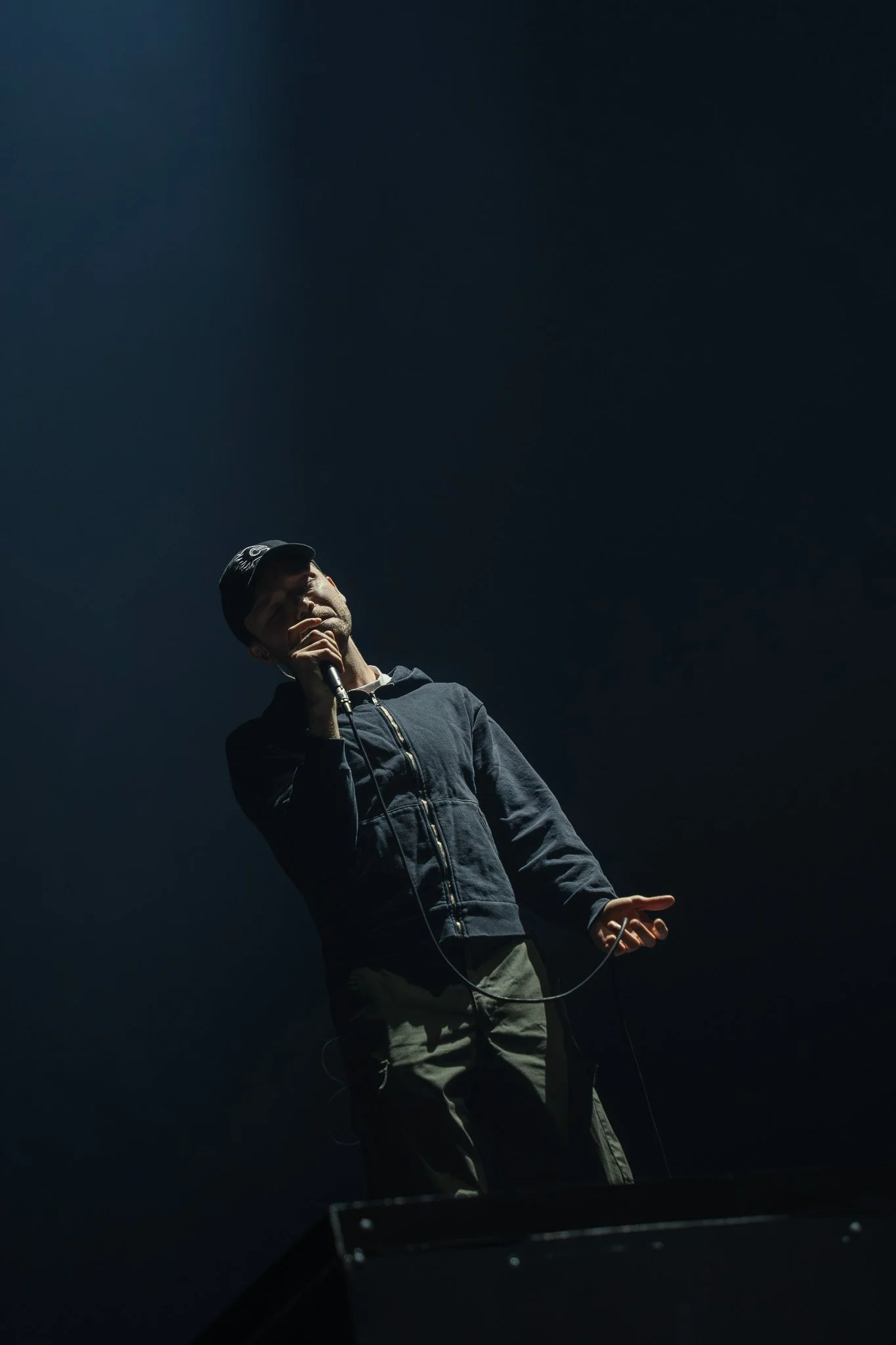  Cloud rap artist Corbin opens the night playing his 2025 single “Without You.” 