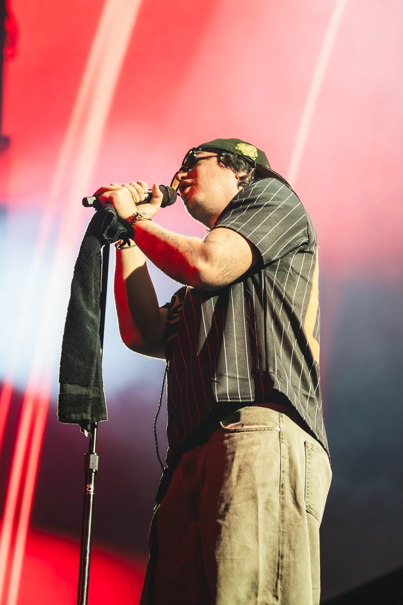   &nbsp; Joji holds onto the mic singing the chorus “This is your world” during his moving performance of “Ew” from his 2020 album  Nectar.  
