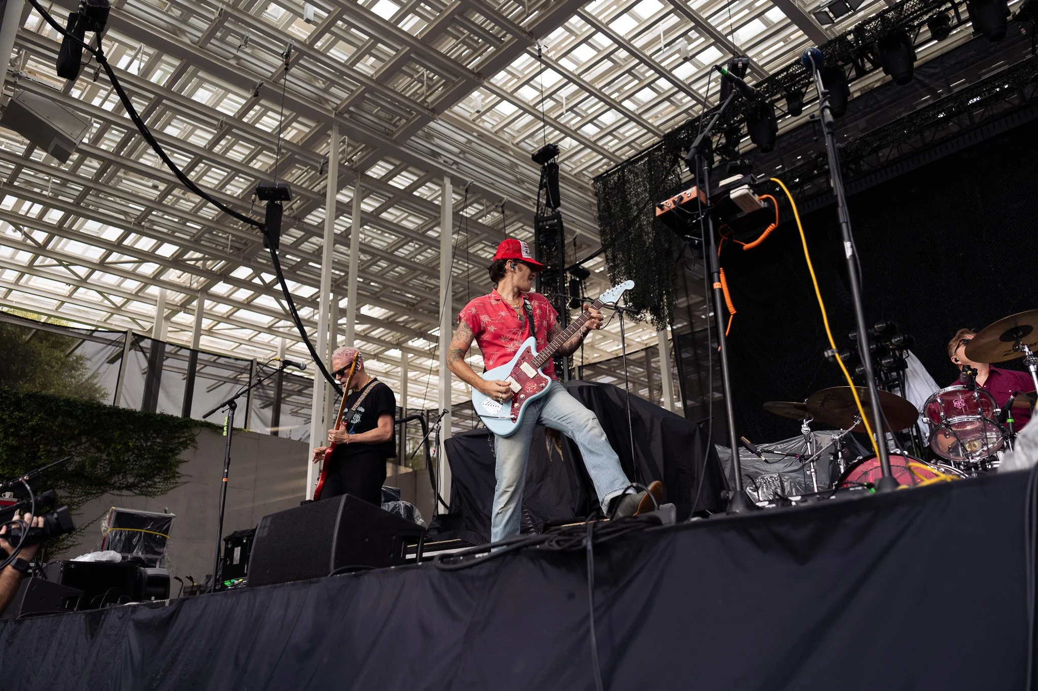  Massachusetts-based band Beach Weather performed an electric opening set for the first leg of Young the Giant’s ‘Cold War Kids’ tour. 