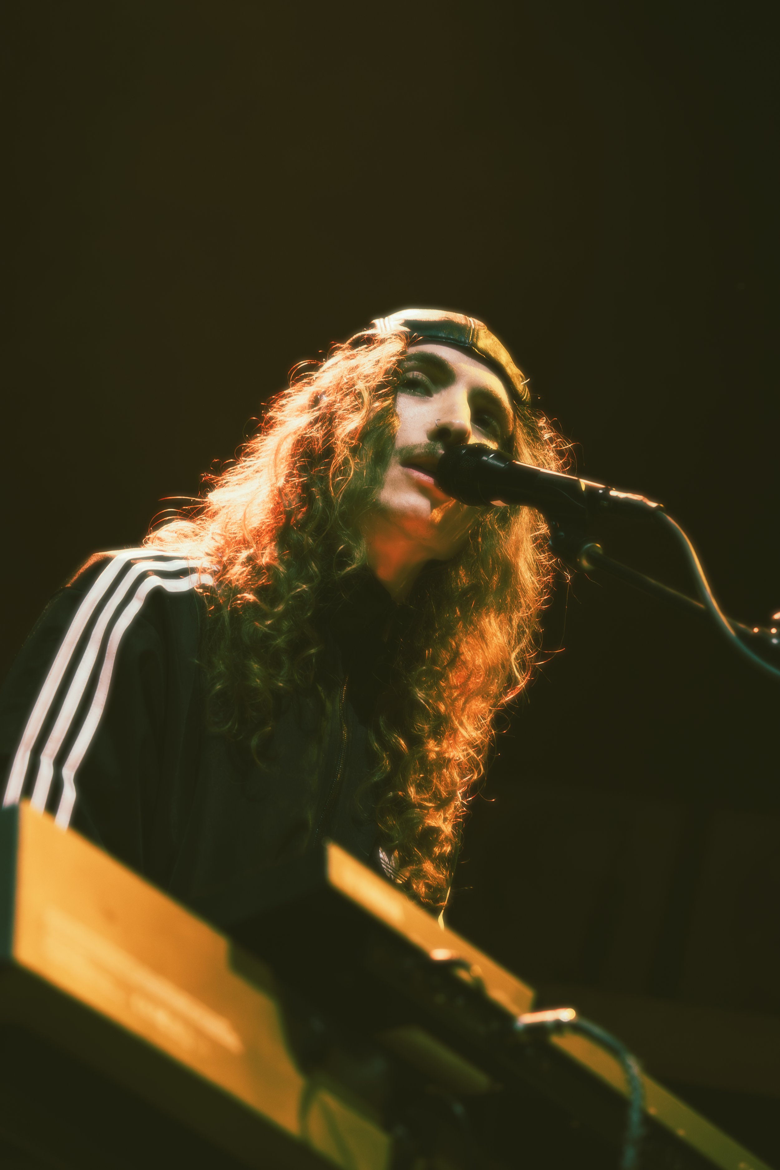  This Is Lorelei’s keyboardist Bailey Wollowitz plays and sings during " I Will Eat My Heart in the Morning Light " from the 2026 album  The Singer in My Band . 