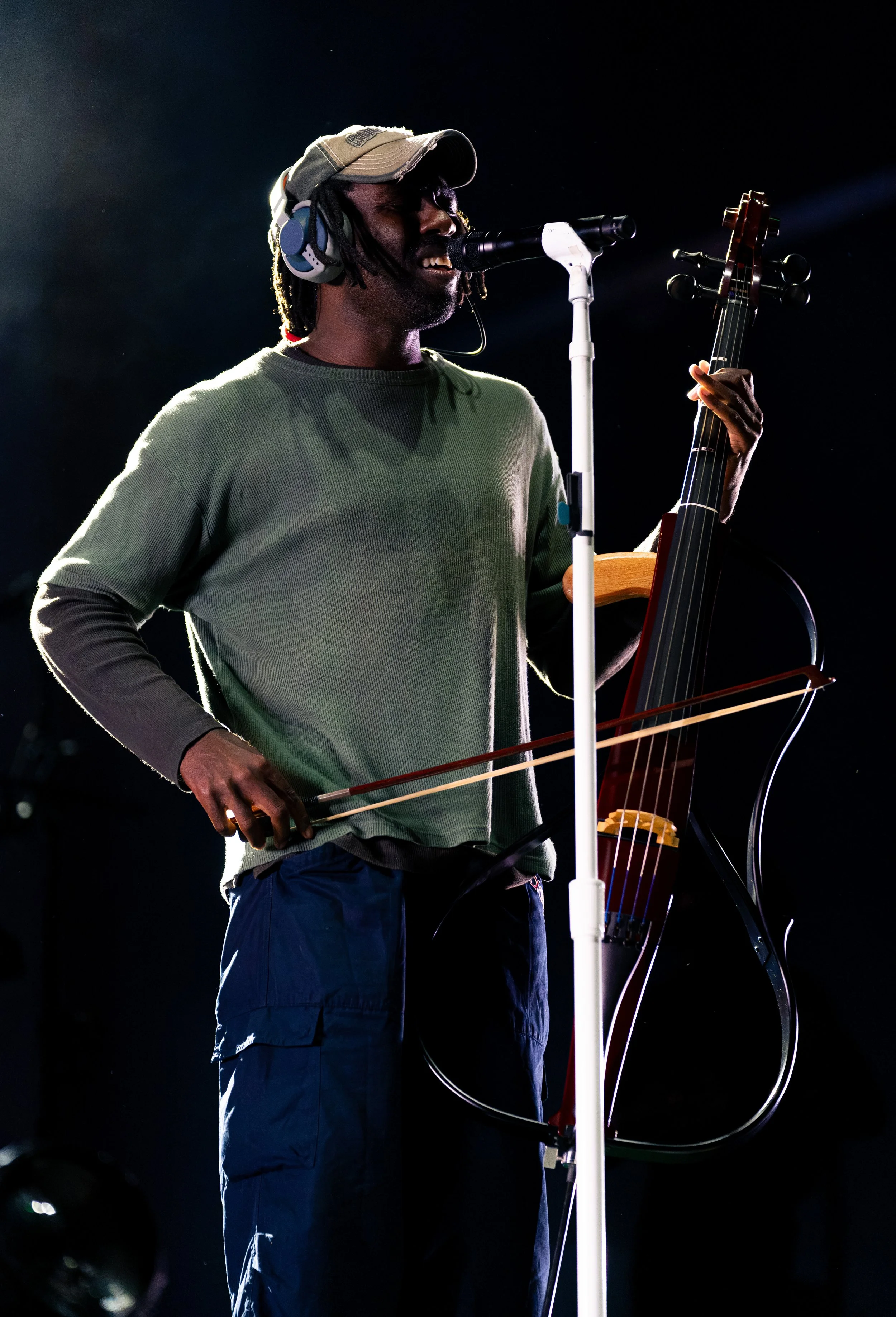  Hynes plays the cello as he covers Björk’s “All Is Full of Love.” 