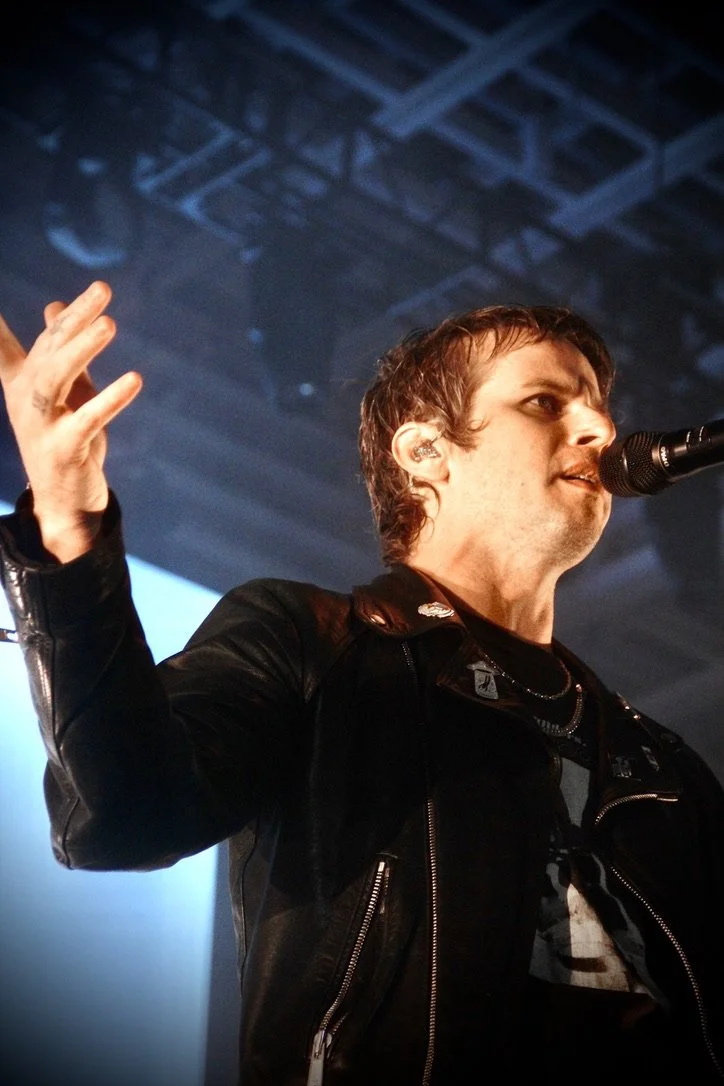  Foster the People’s lead singer Mark Foster bursts onto the stage during the opening&nbsp; chords of “Life on the Nickel.” 