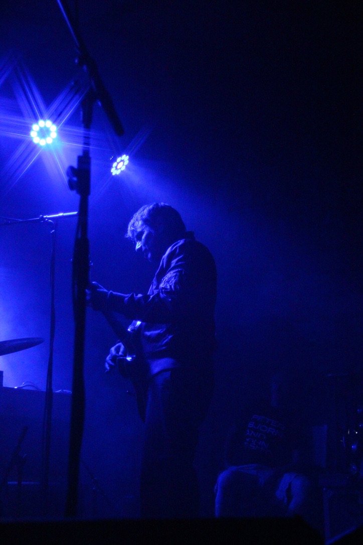  Morén closes the set draped in blue light with “Second Chance” from his 2011 album  Gimme Some.  
