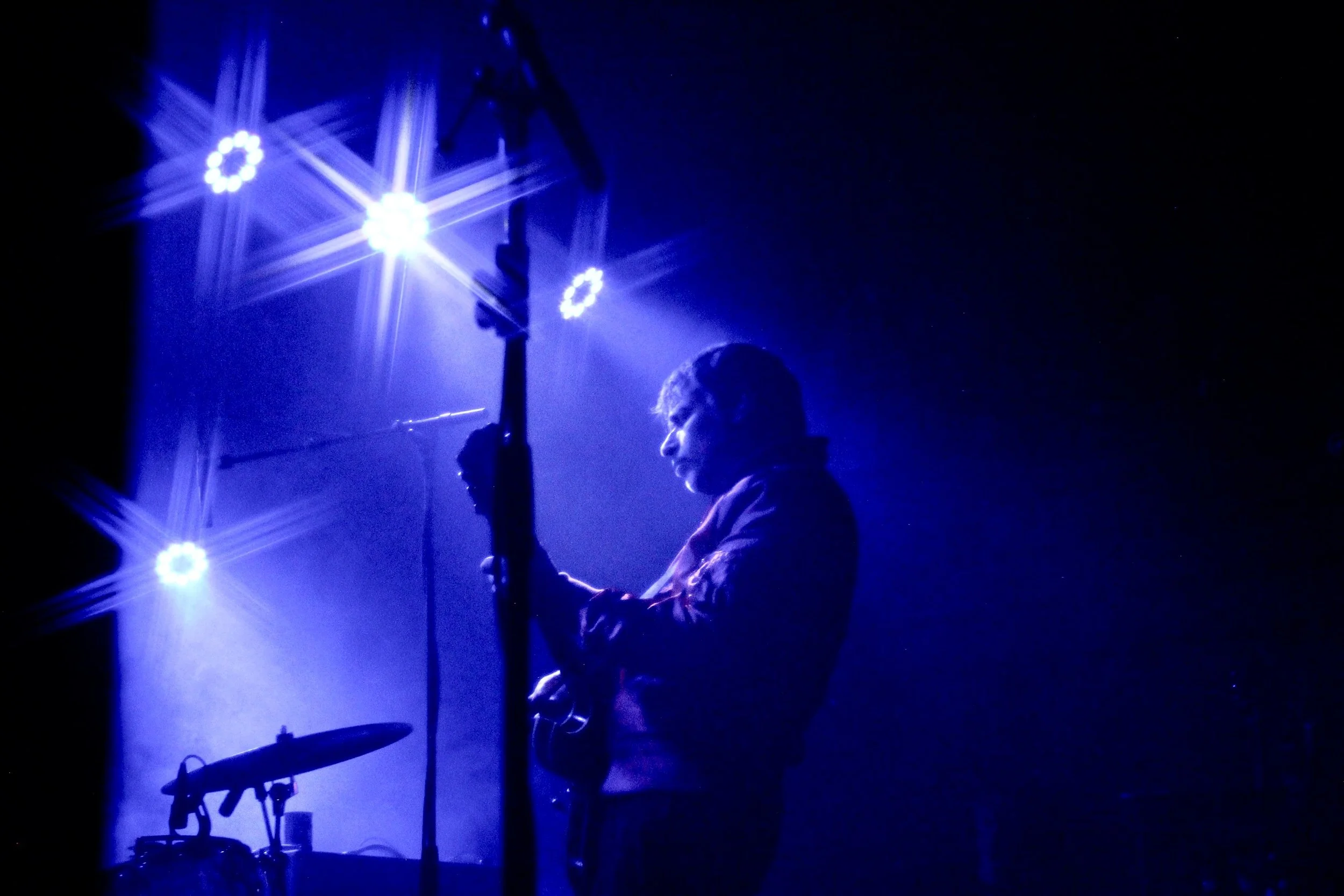  Morén closes the set draped in blue light with “Second Chance” from his 2011 album  Gimme Some.  
