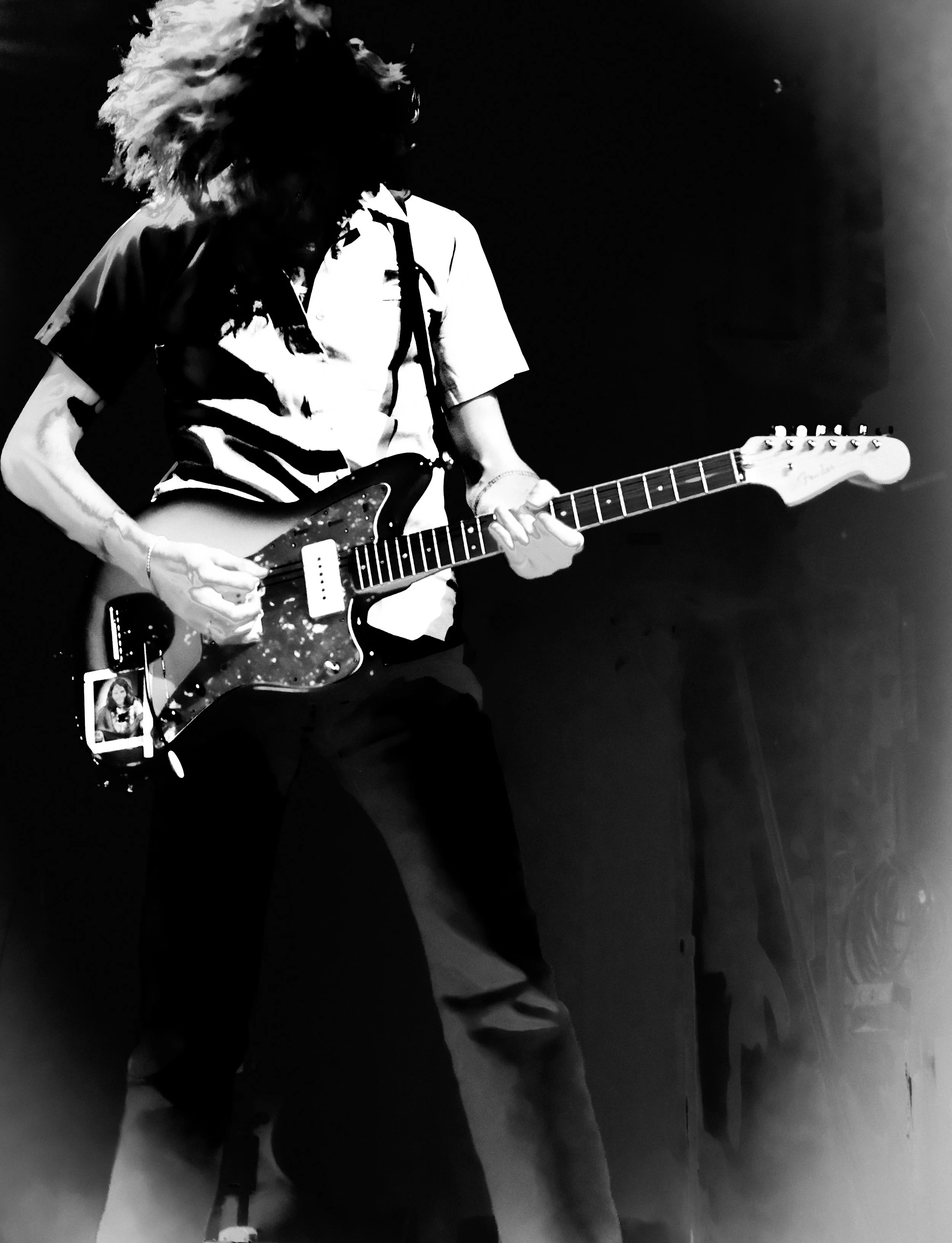  Josh Stirm plays the guitar during “Bittersweet.” 