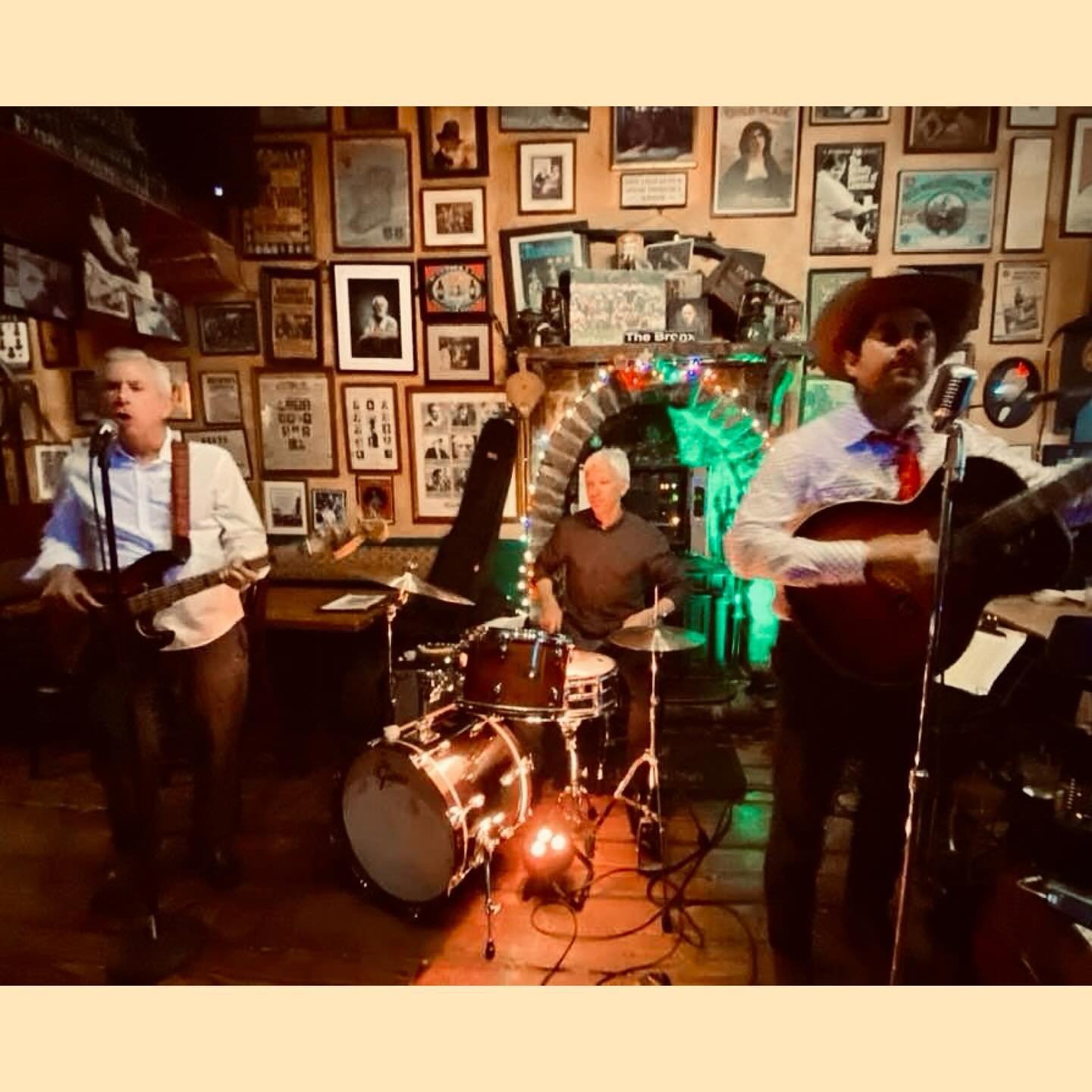 So much to celebrate last night. Thank you all! Live music is on fire @anbealbochtbx 
Give it for the band: bass / backing vocals @steverubenstein and Mark Flynn on drums.