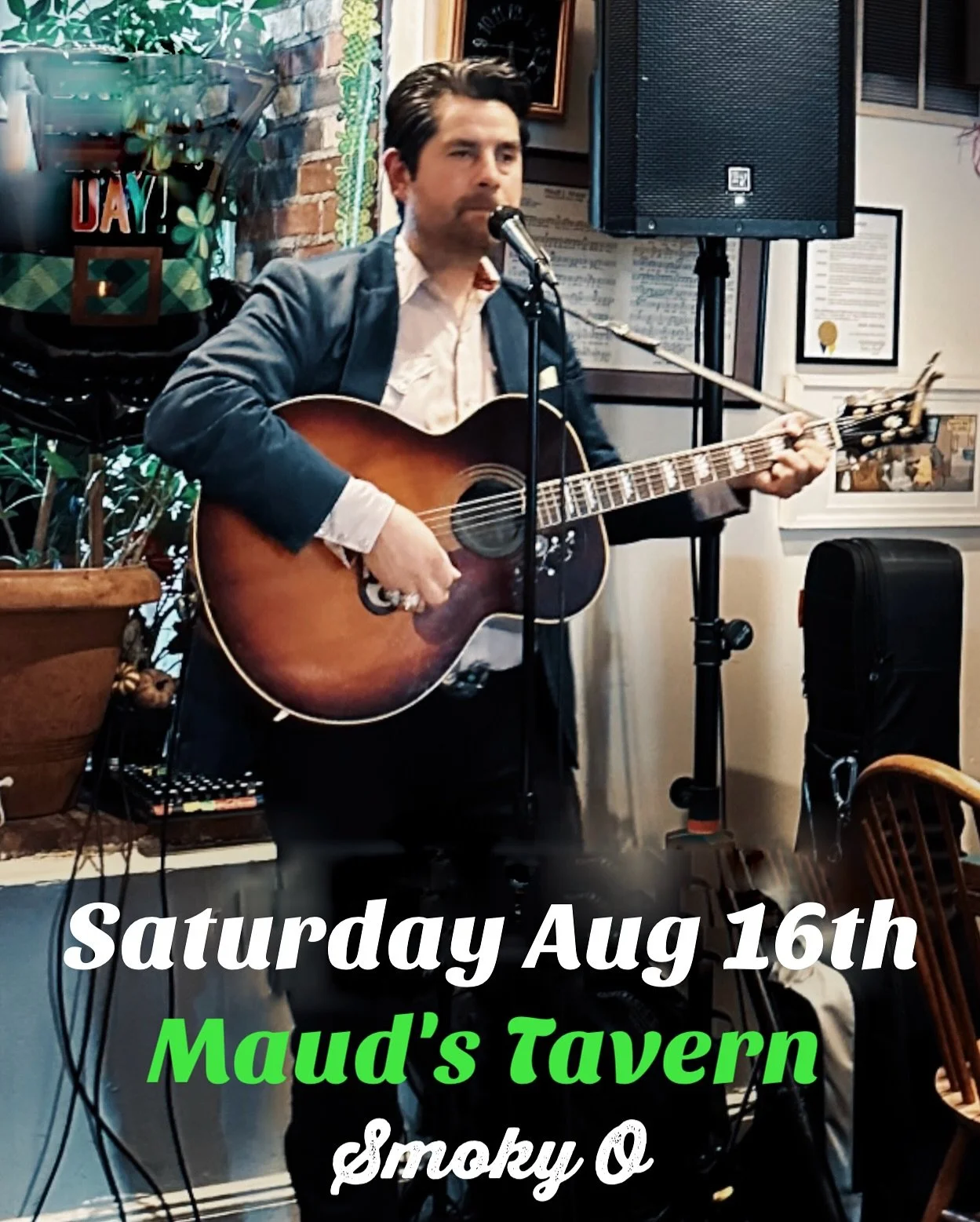 Excited to play in my hometown of Hastings at one of my favorite restaurants @maudstavern
Pickin' grinnin' and singin' classic songs of country, rock, Irish, instrumentals etc. Singing along is encouraged!
Saturday Aug 16th
7pm - 9:30pm
Join us f