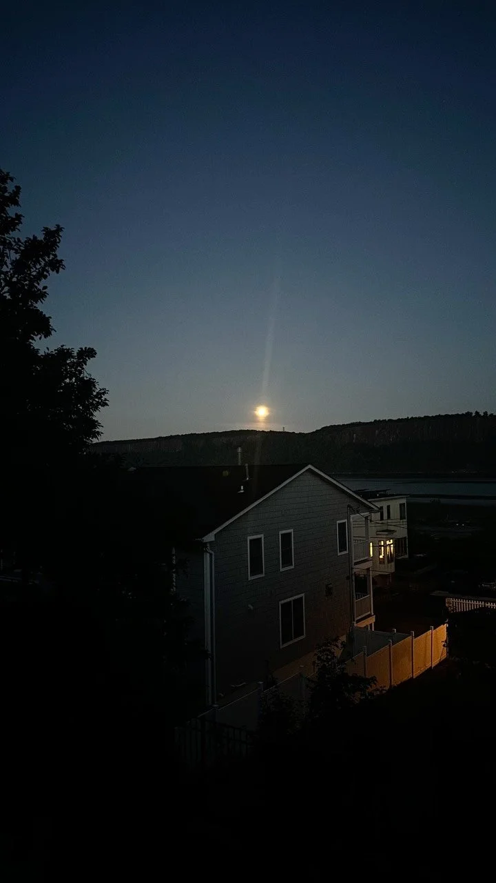 Sturgeon moon, green corn moon, the grain moon and red moon