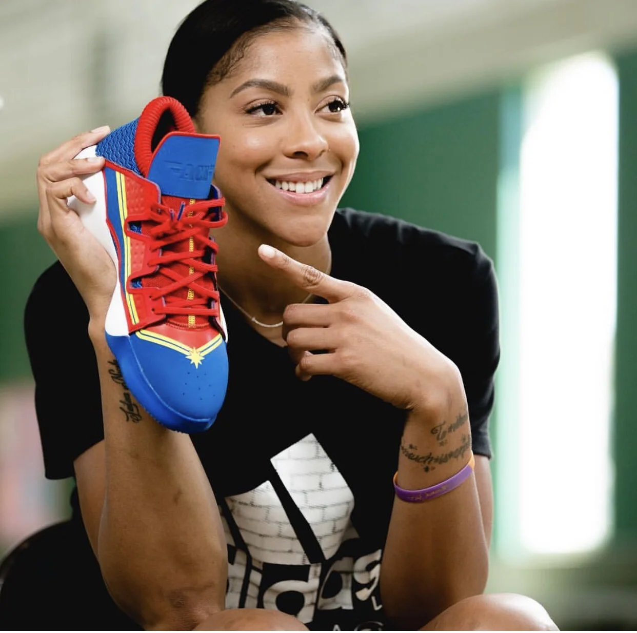 candace parker adidas sneakers