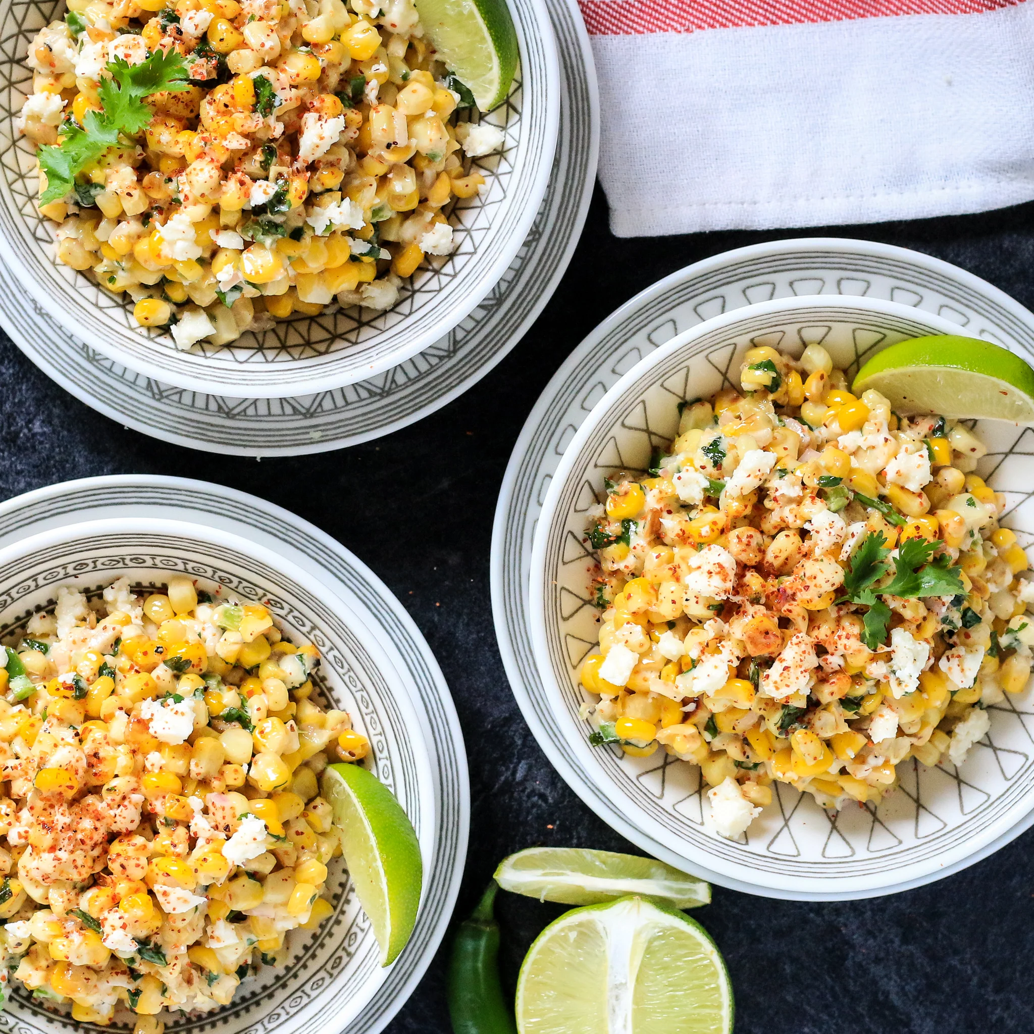 Esquites (Mexican Street Corn, Off the Cob)