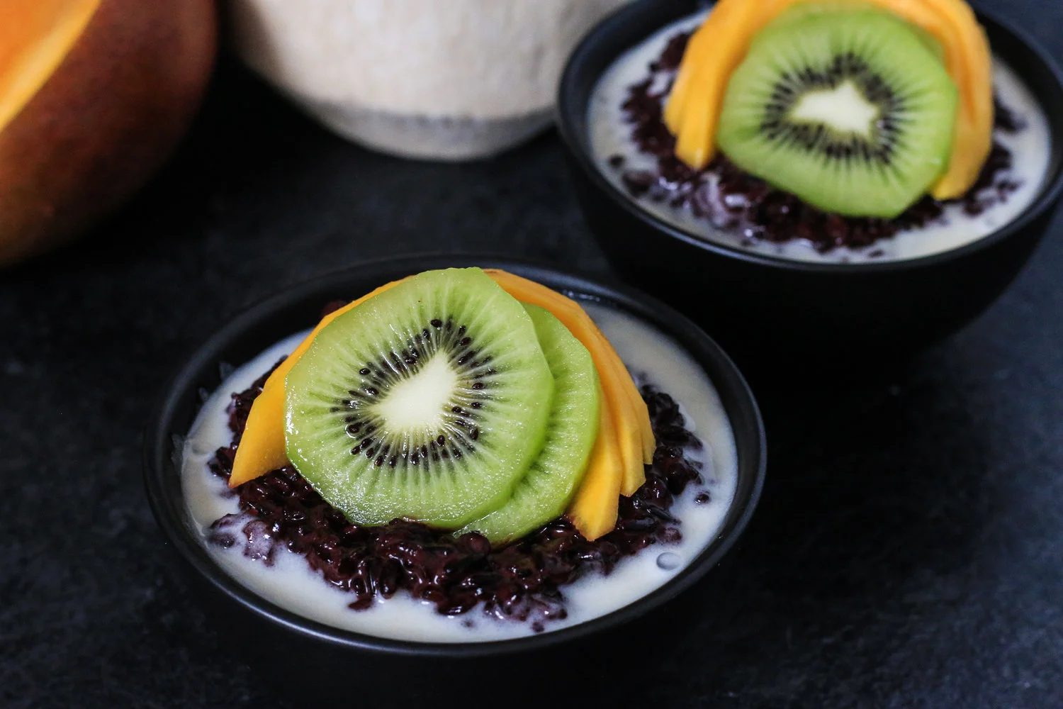 Thai Black Sticky Rice Pudding