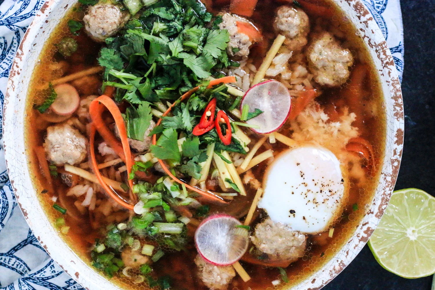 Khao Tom (Thai Rice Soup)