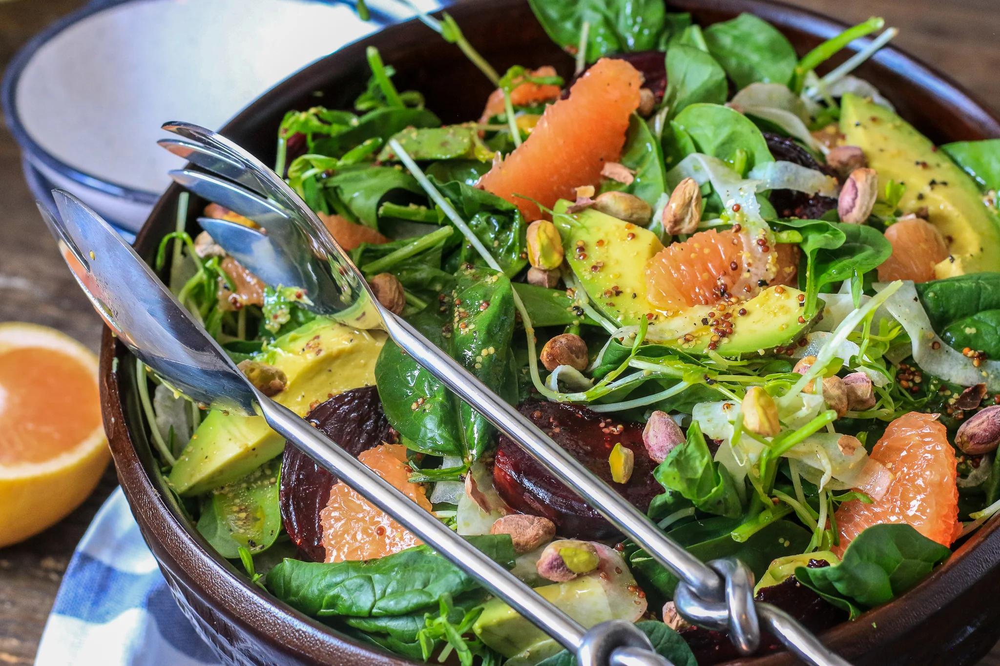 Grapefruit, Beet & Fennel Salad