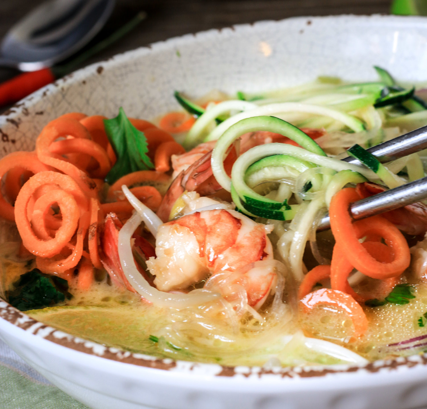 Thai Green Curry Soup — Jillian Rae Cooks