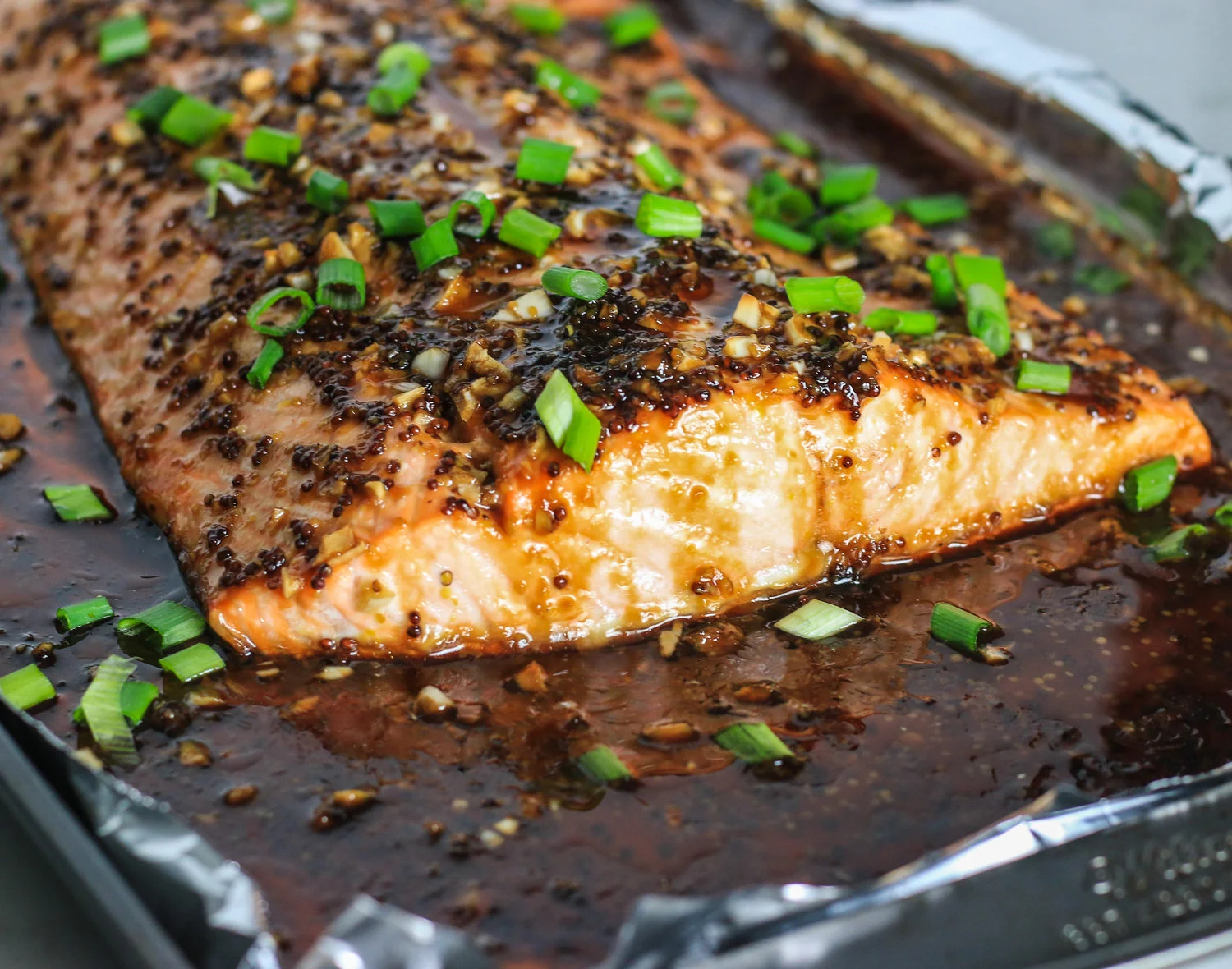 Maple Soy Salmon 