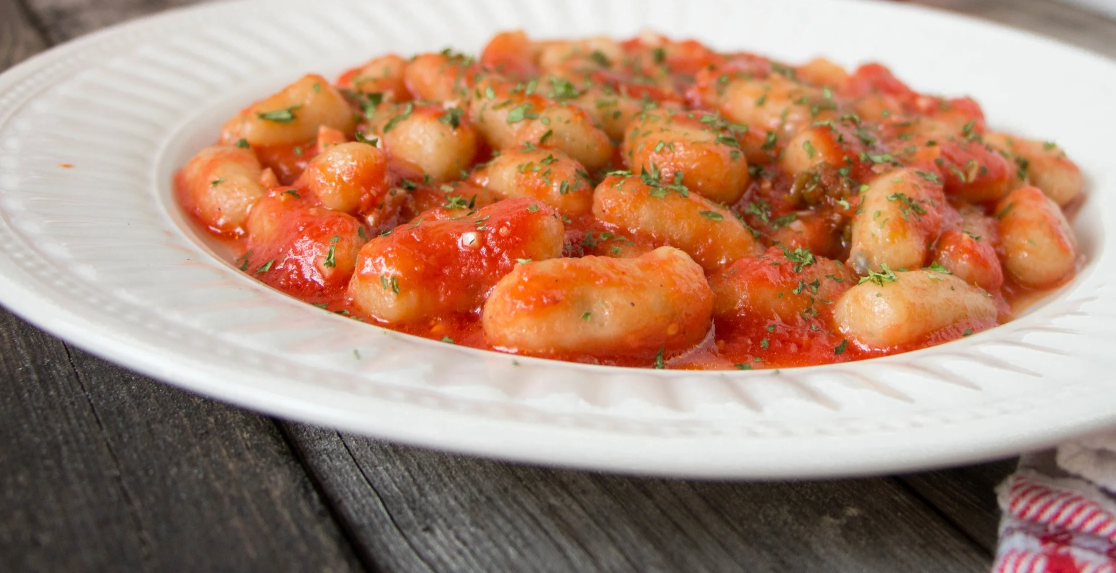 Ricotta Gnocchi with Simple Marinara Sauce — Jillian Rae Cooks