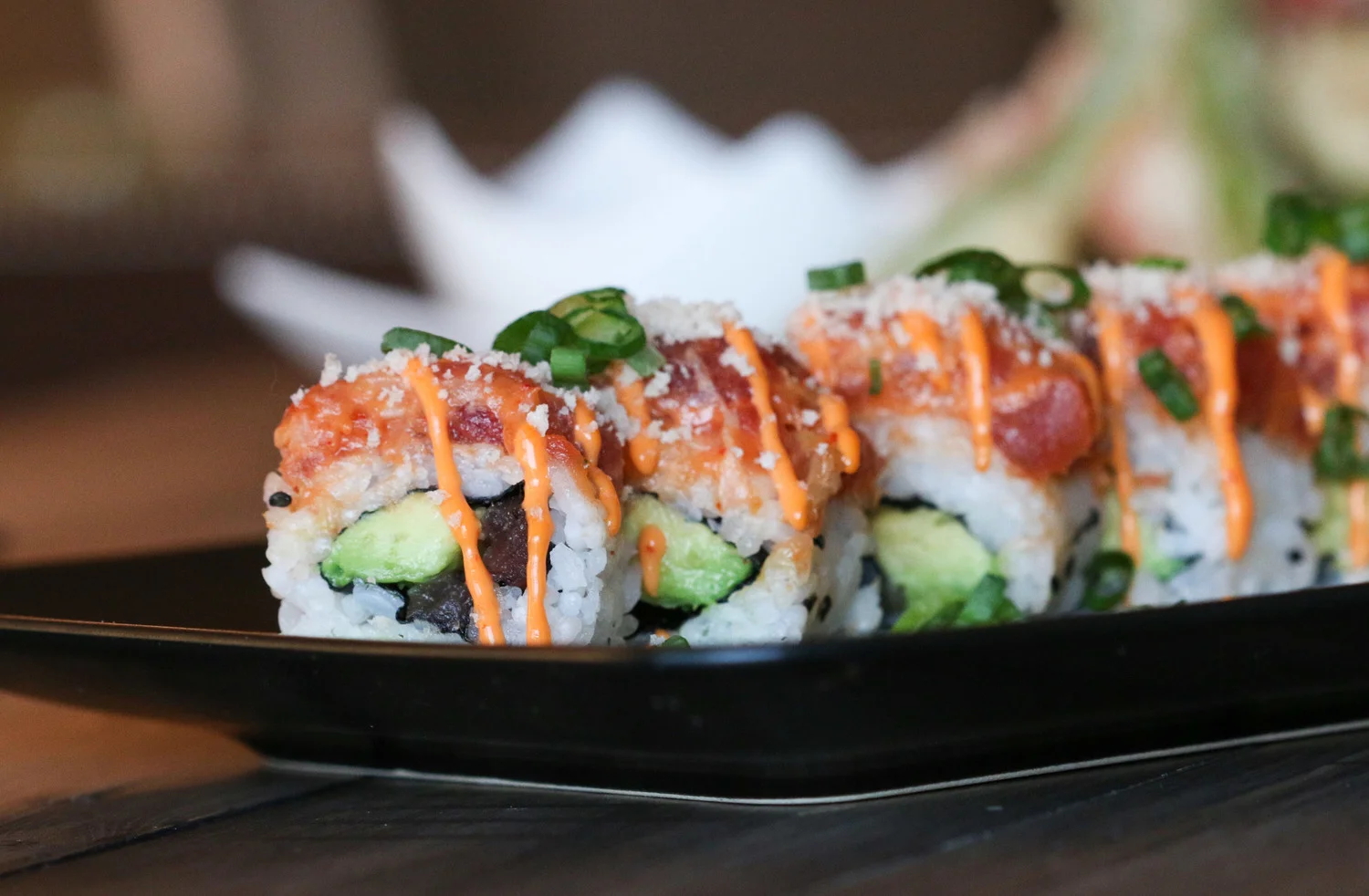 Spicy Tuna Crunch Roll — Jillian Rae Cooks