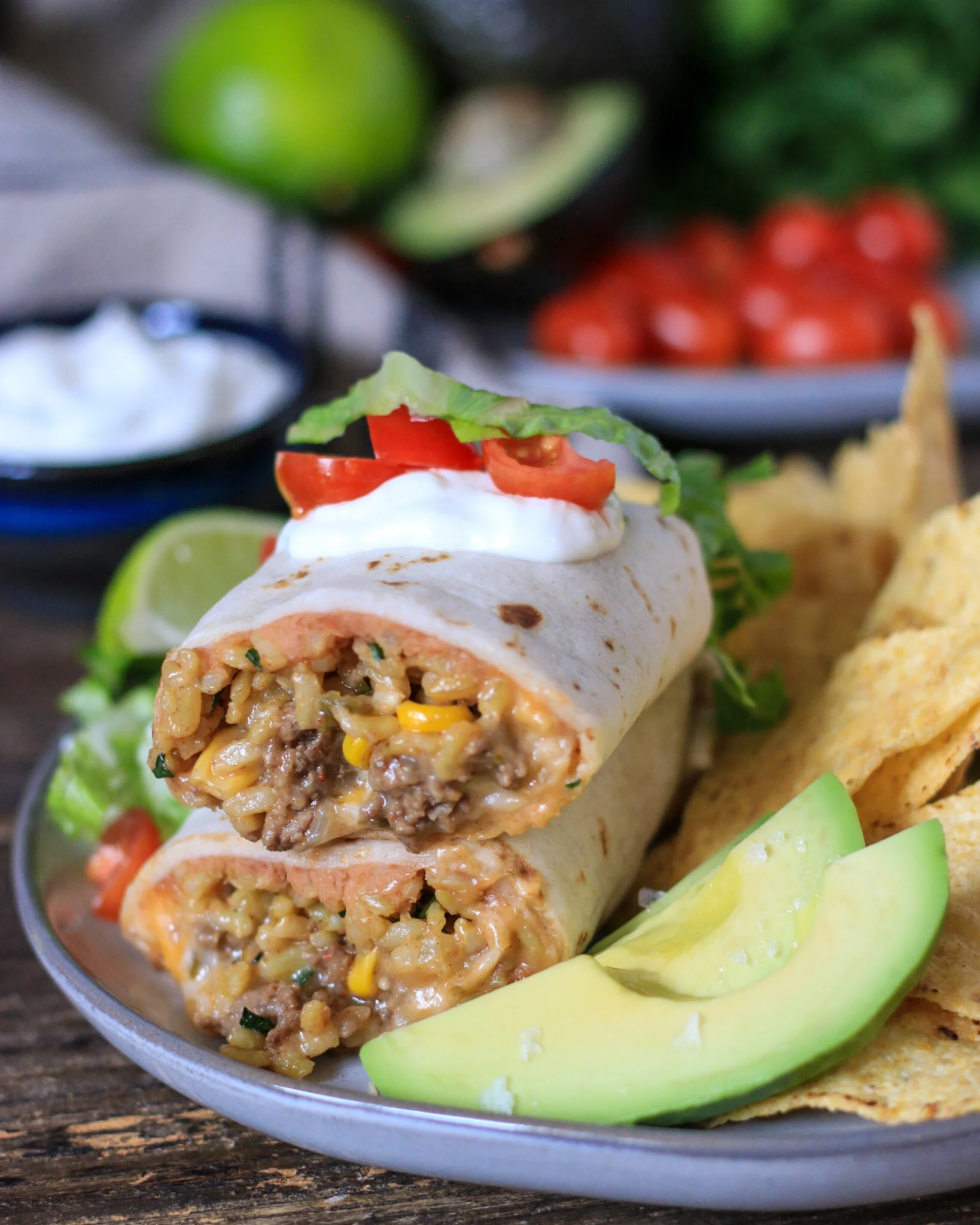 Freezer-Friendly Beef Burritos