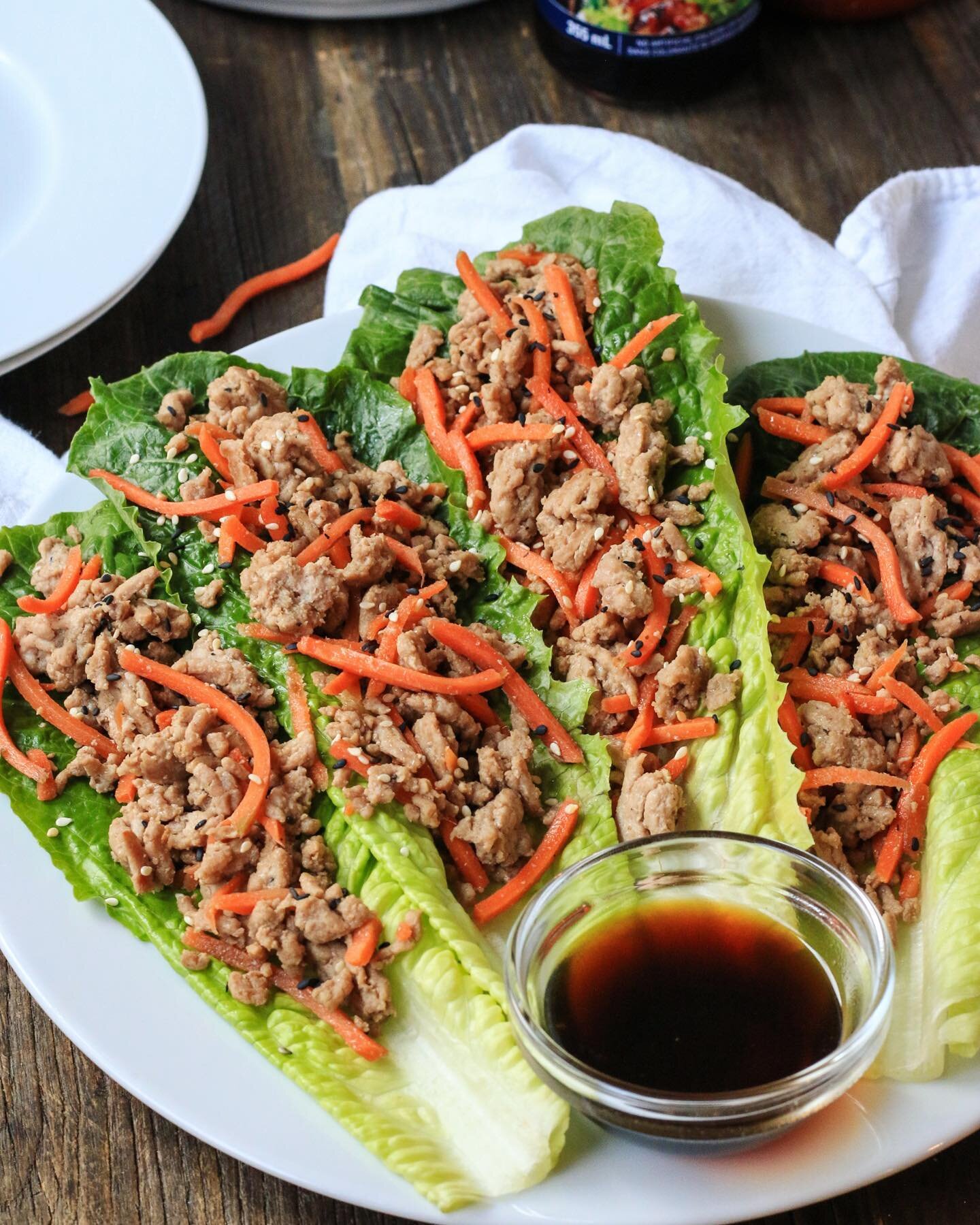 |Four Ingredient Turkey Lettuce Wraps| Looking for some easy, quick &amp; healthy recipe inspo to kick start 2021? Look no further because these are a must try! I&rsquo;ve partnered with @saveonfoods to share with you quick and easy well-balanced mea