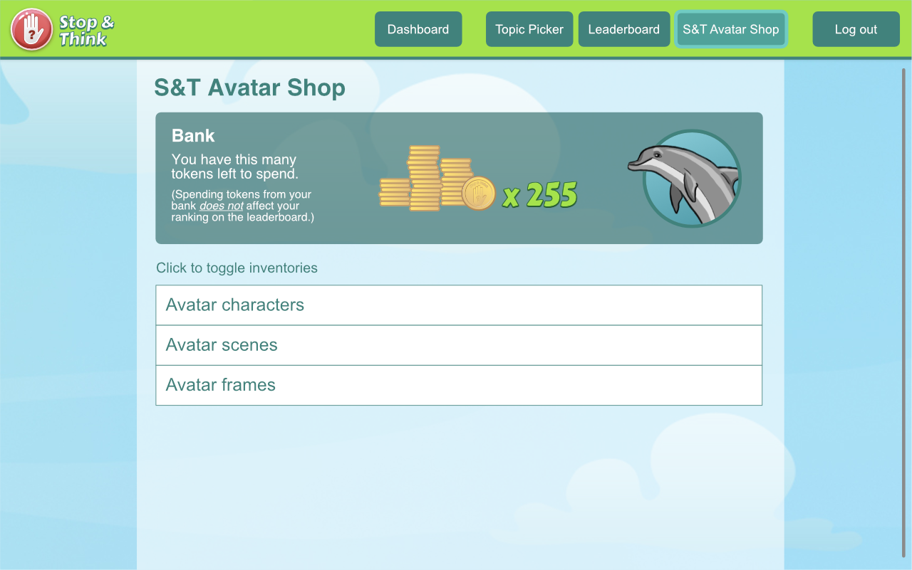 Avatar Shop