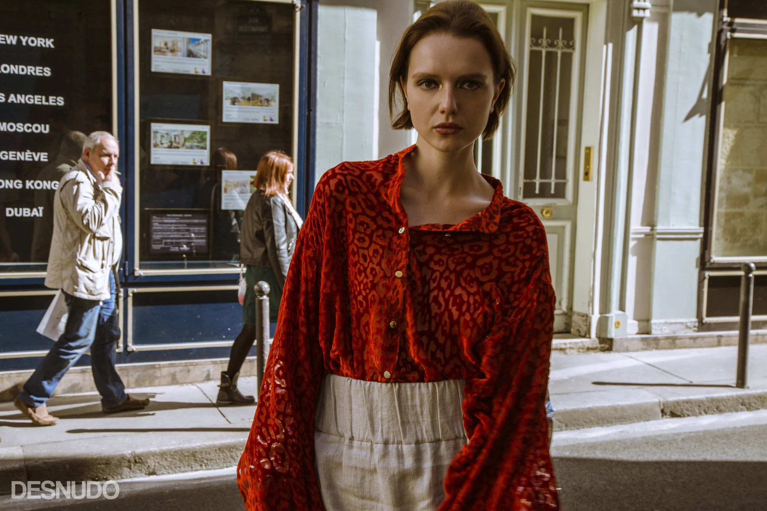 full look ROUGE MARGAUX
